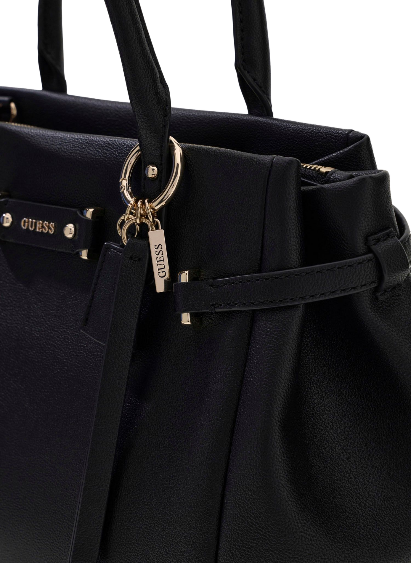 Sac à main effet cuir GUESS Noir