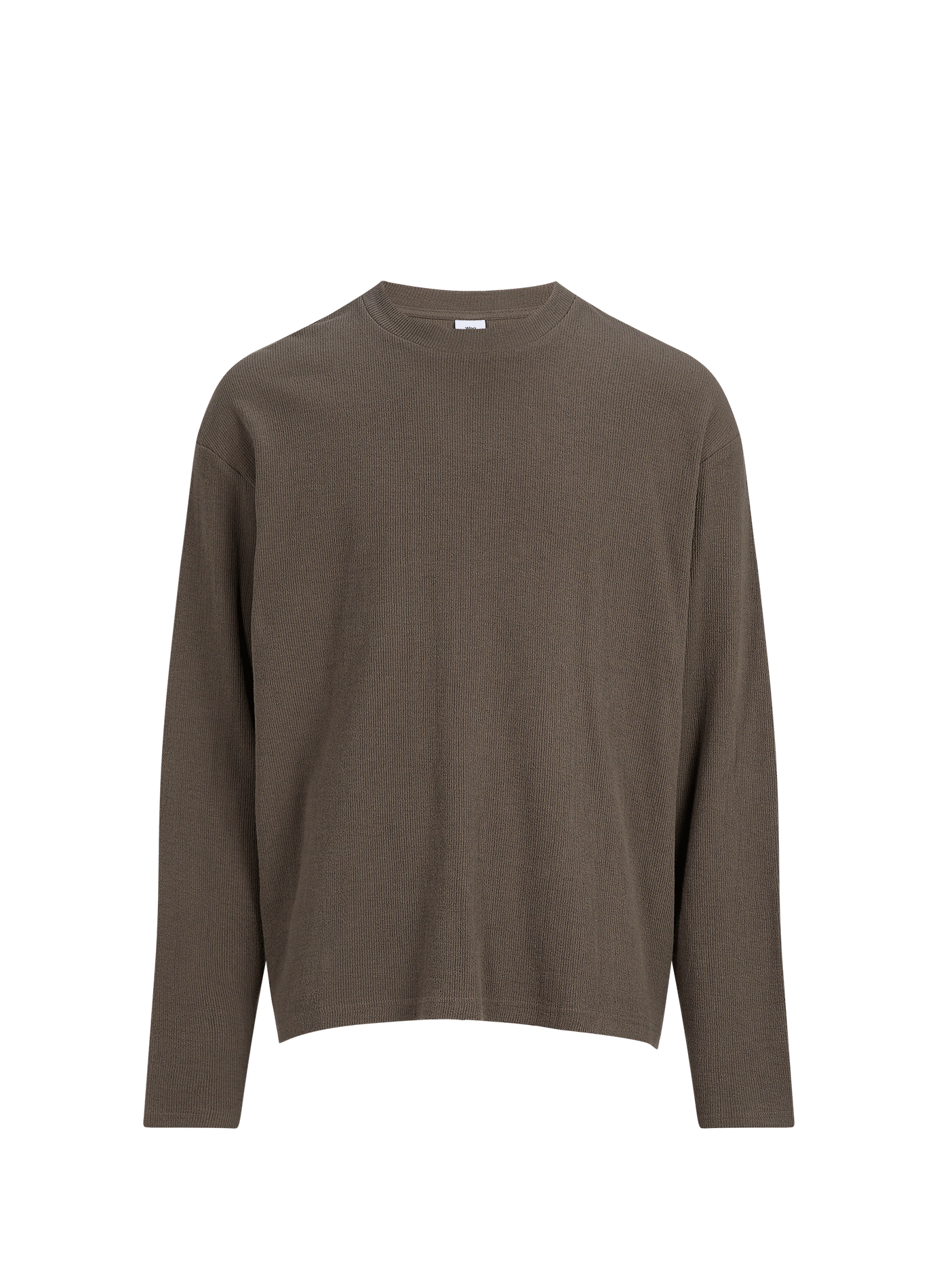 Tee-shirt ample en maille texturée WON HUNDRED Marron