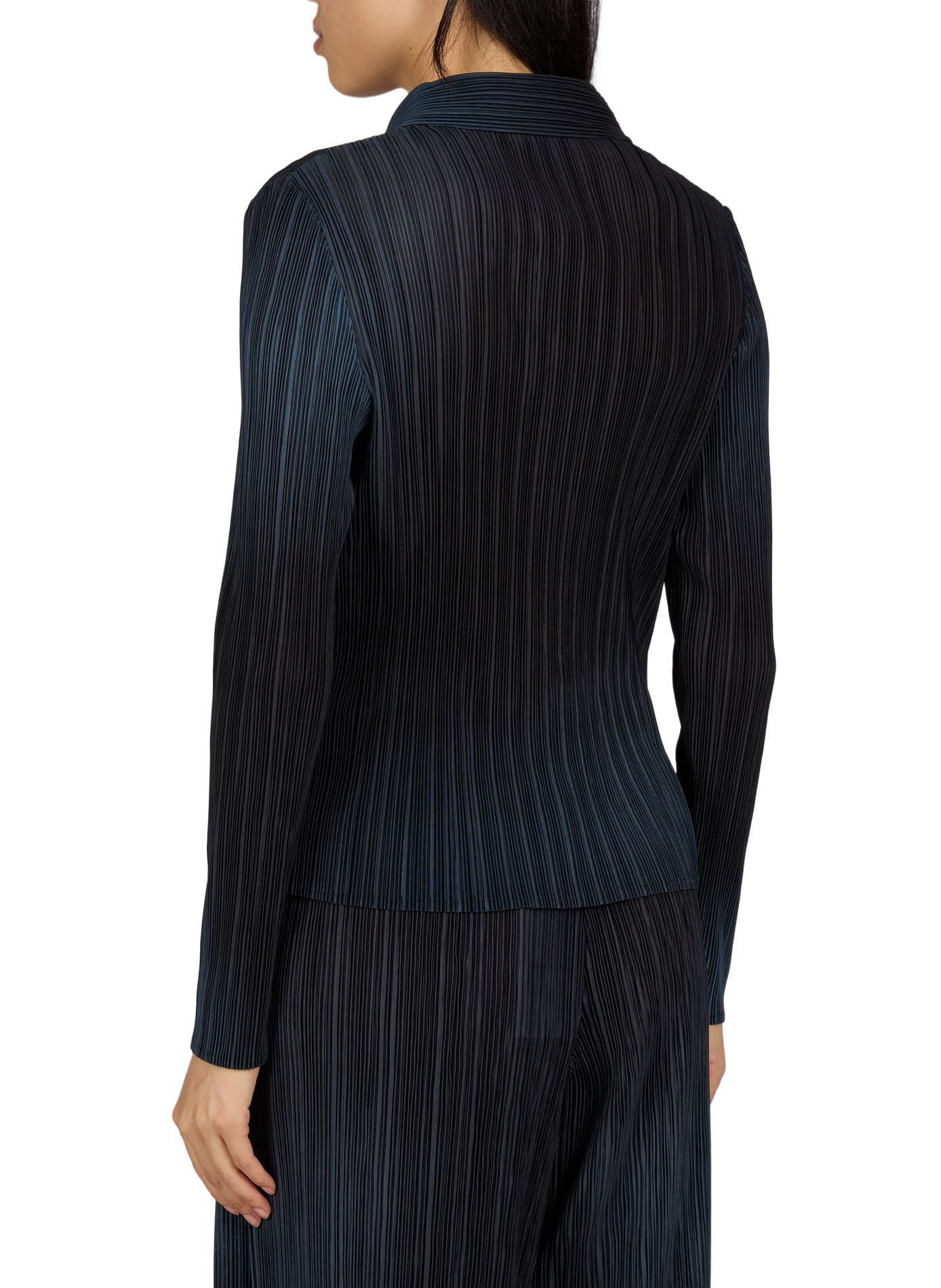 Agostina Whisper Pleated Top THINKING MU Blue