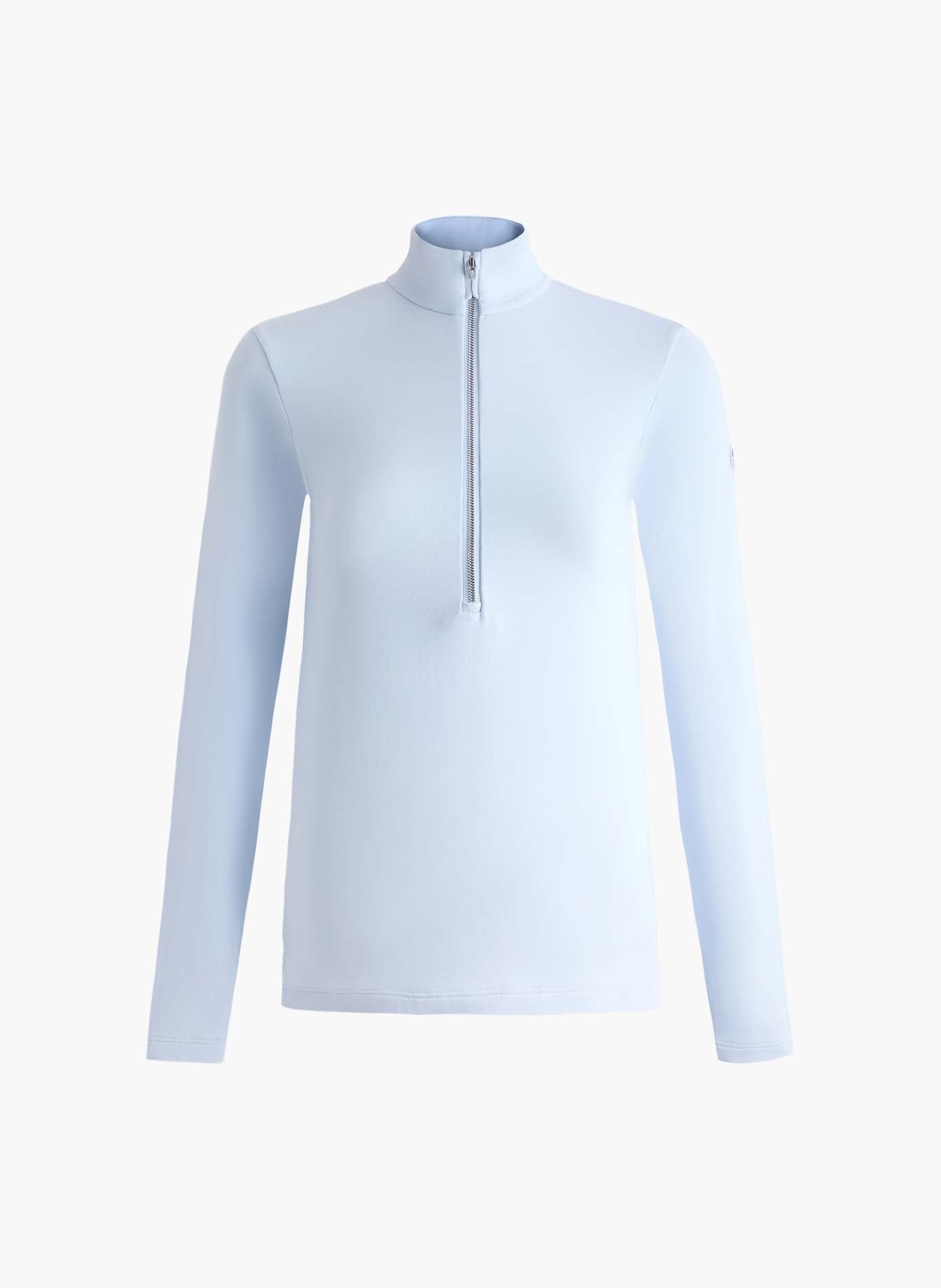 Sous pull gemini col montant coupe ajustée FUSALP Bleu
