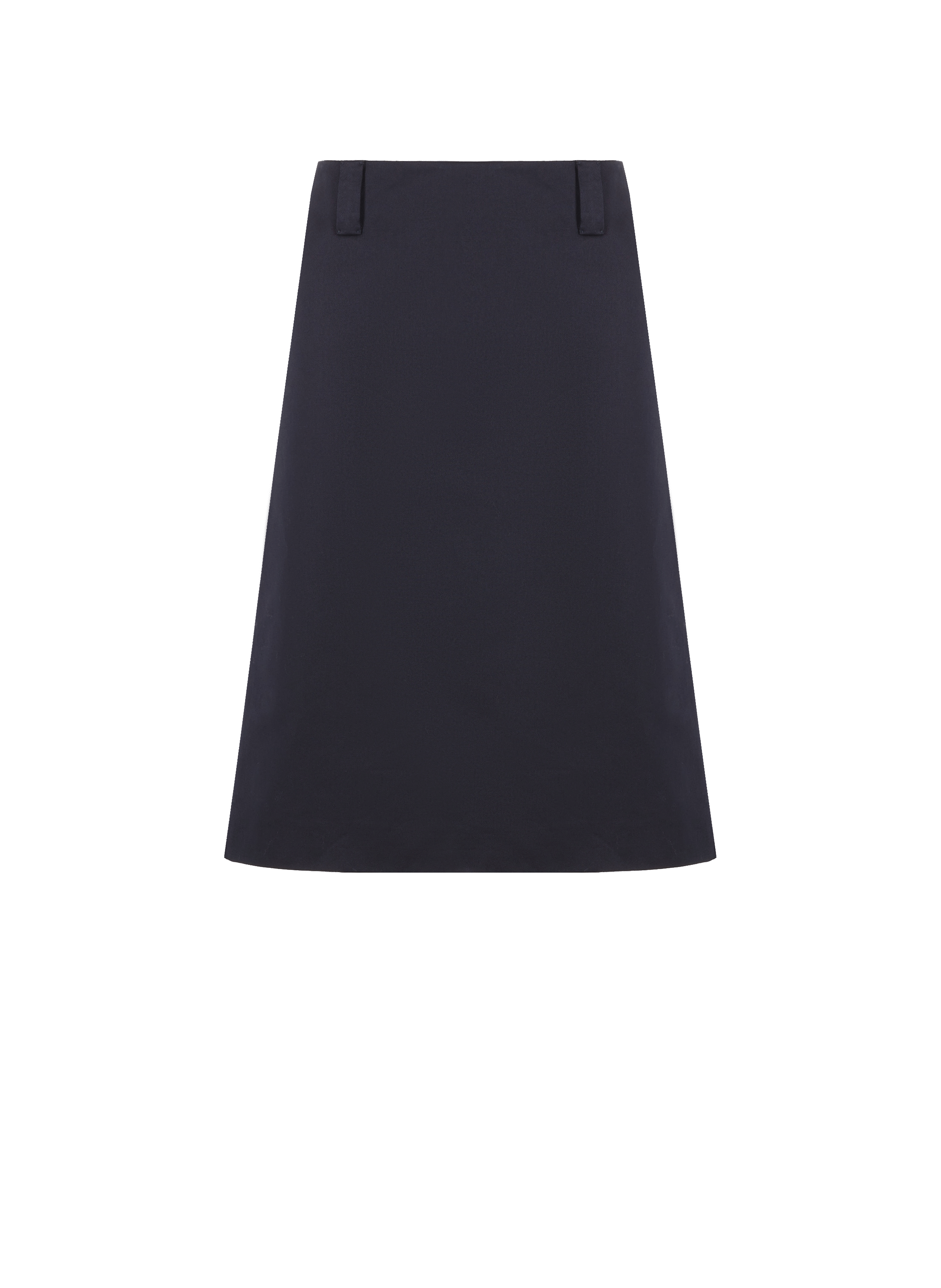 Jupe mi-longue chino MIU MIU Bleu