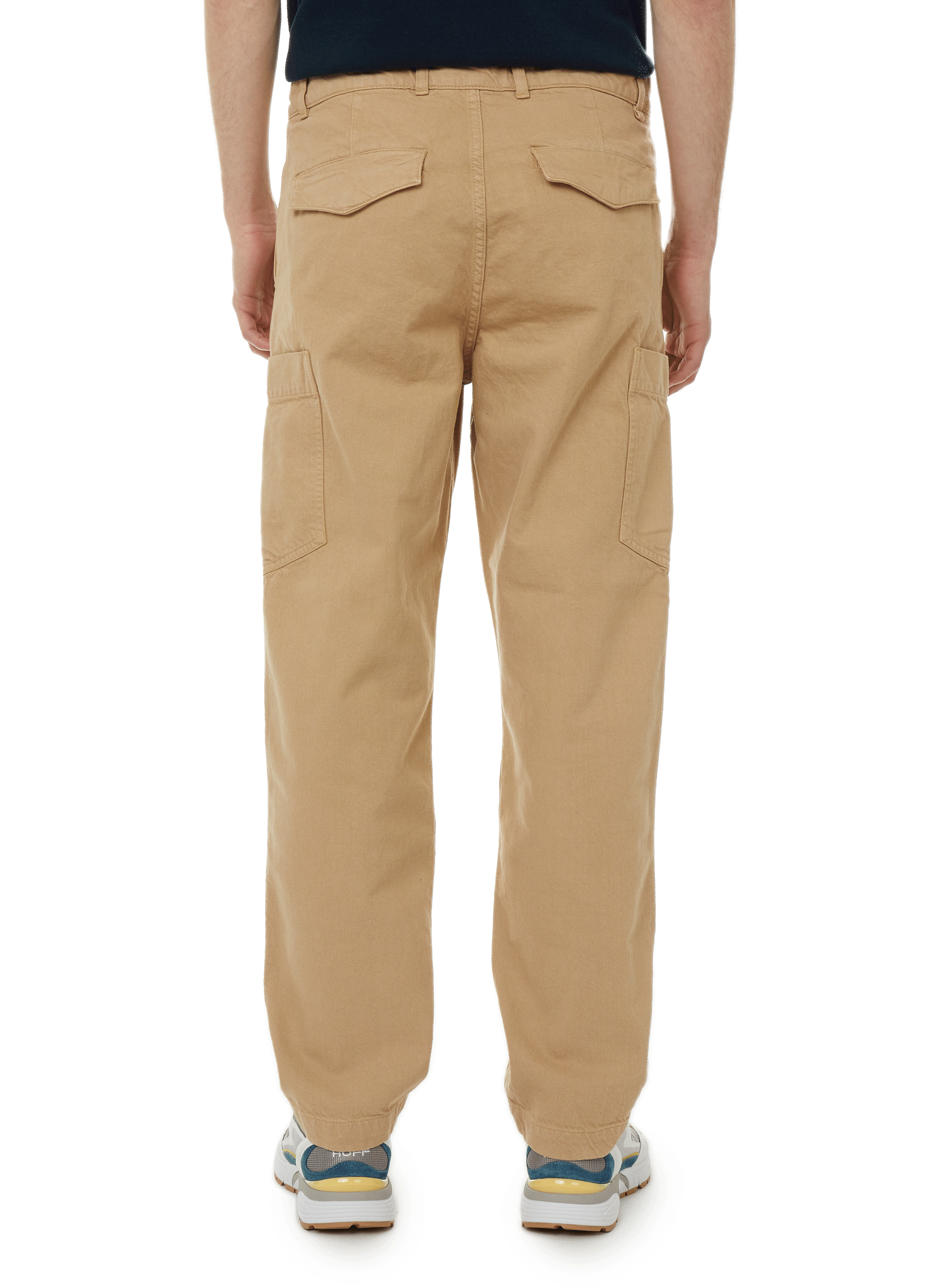 Cotton cargo pants SAISON 1865 Brown