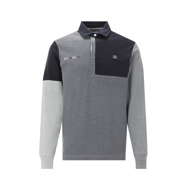 Polo manches longues en coton