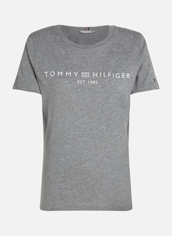 Tee shirt tommy shop hilfiger femme gris