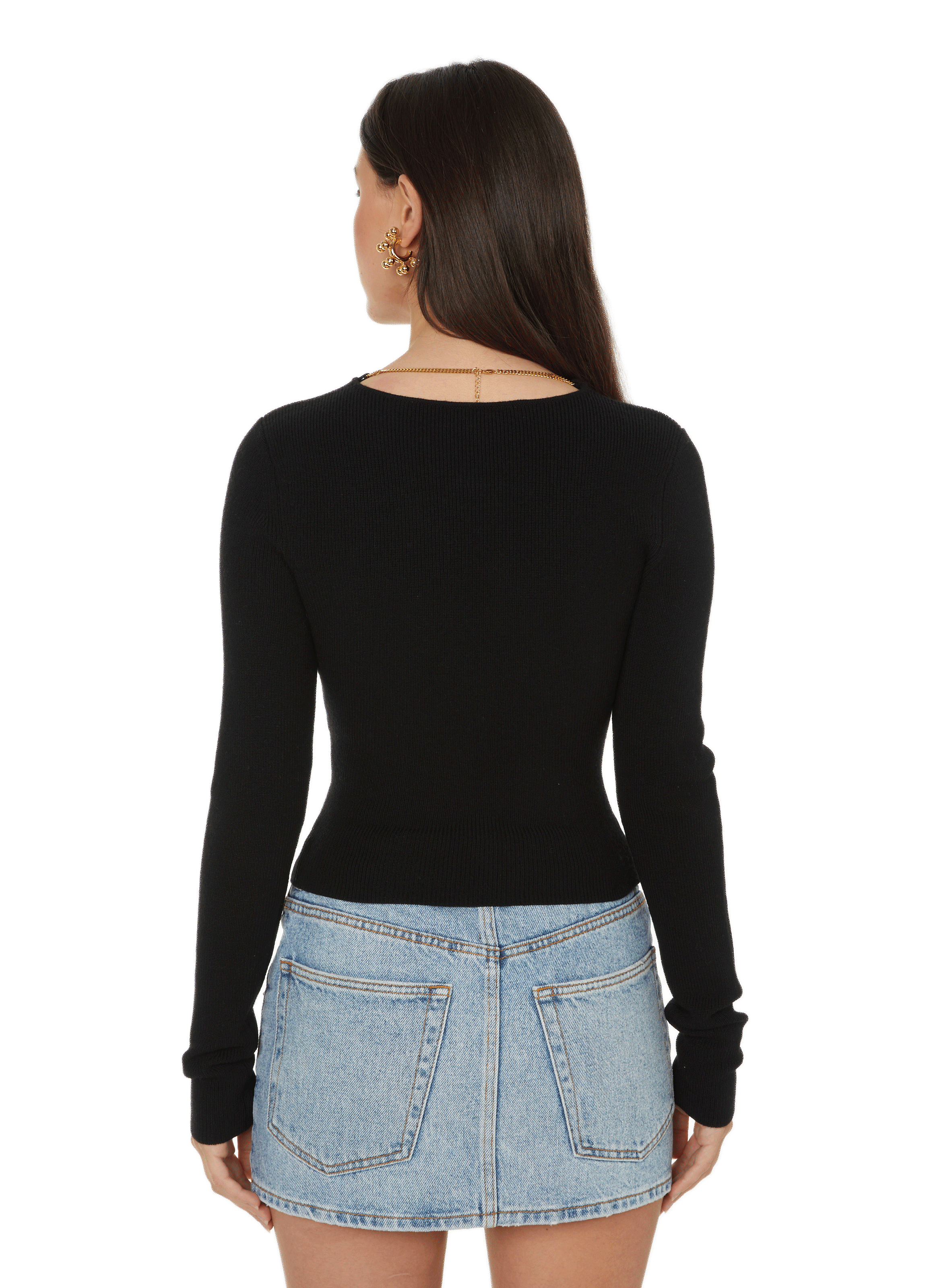 Pull en laine  ALEXANDER WANG Noir