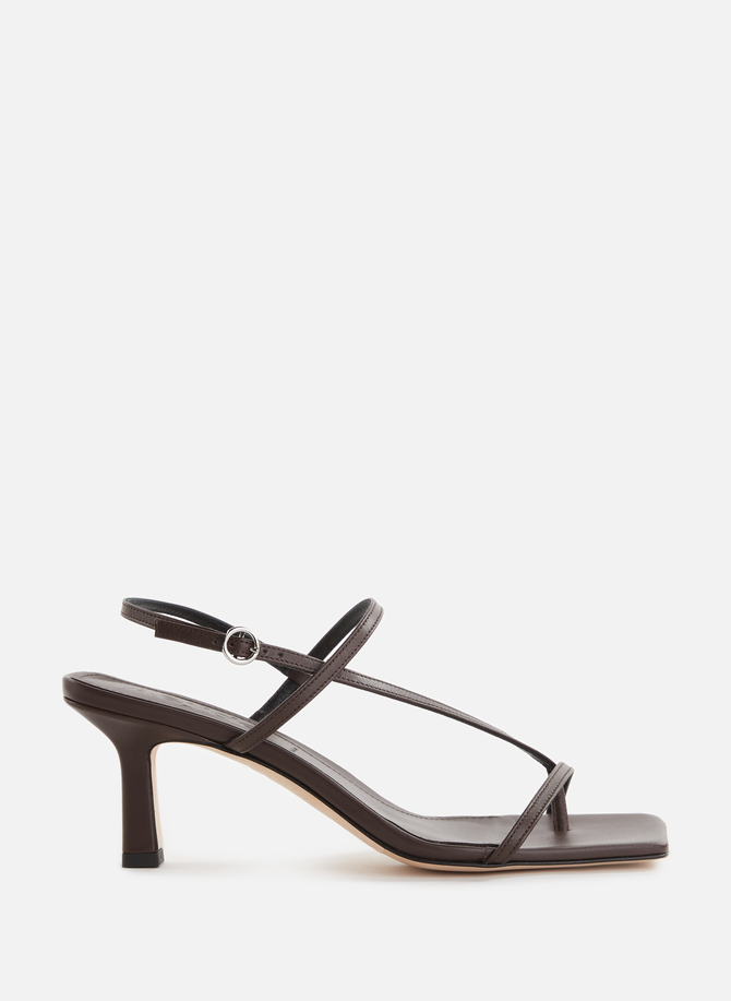 Elise heeled sandals in leather AEYDE