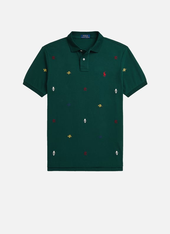 Logo Print Cotton T-Shirt Green by POLO RALPH LAUREN POLO RALPH LAUREN Logo Print Cotton T-Shirt Green