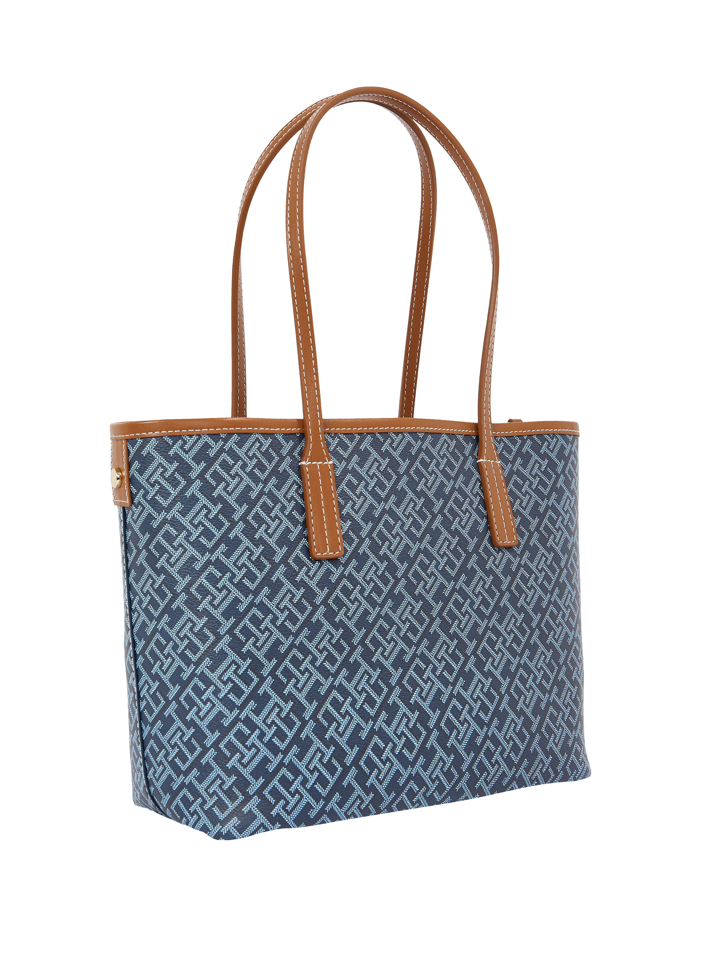 Sac cabas imprimé  TOMMY HILFIGER Bleu