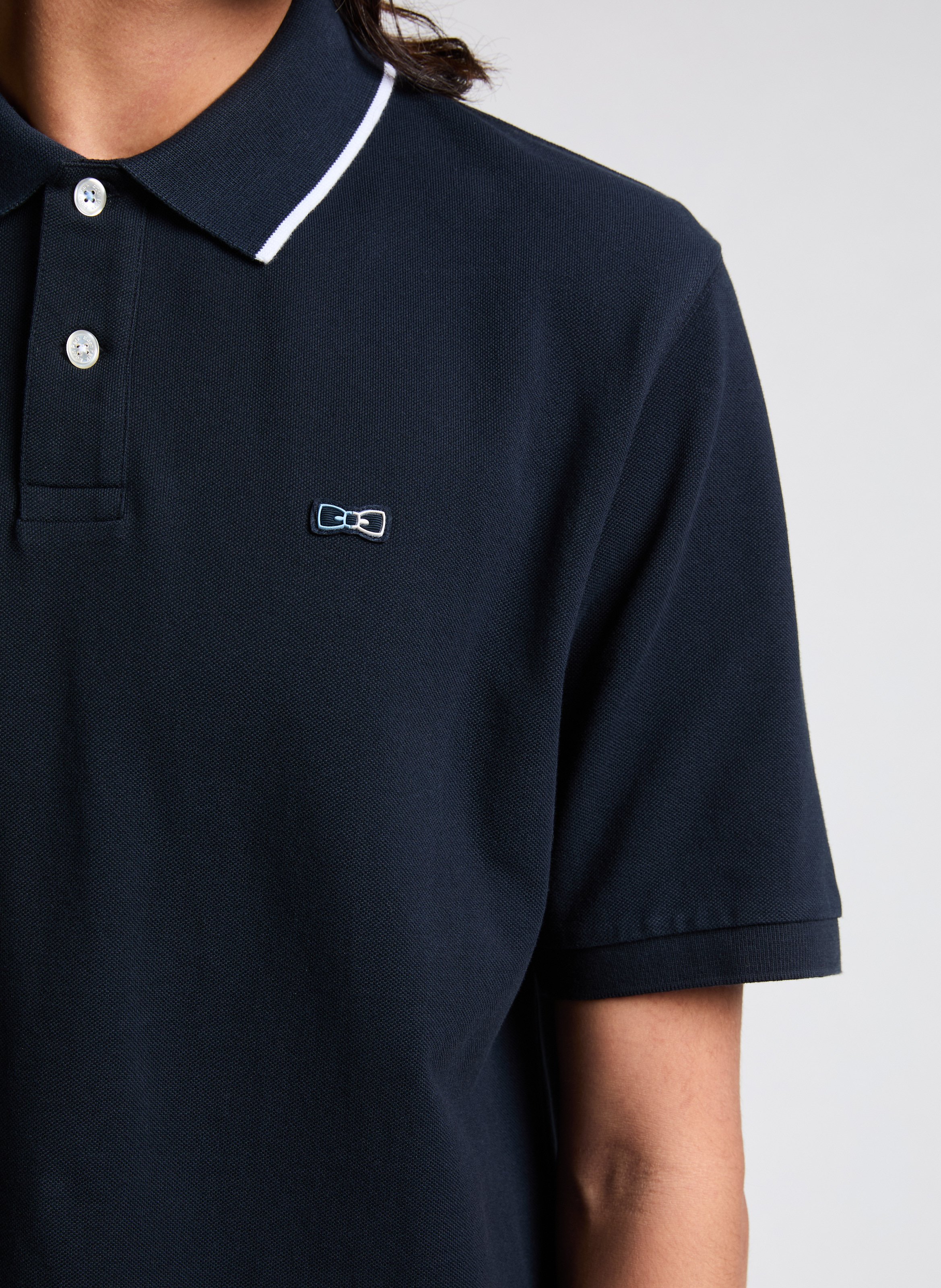 Polo en coton  EDEN PARK Bleu