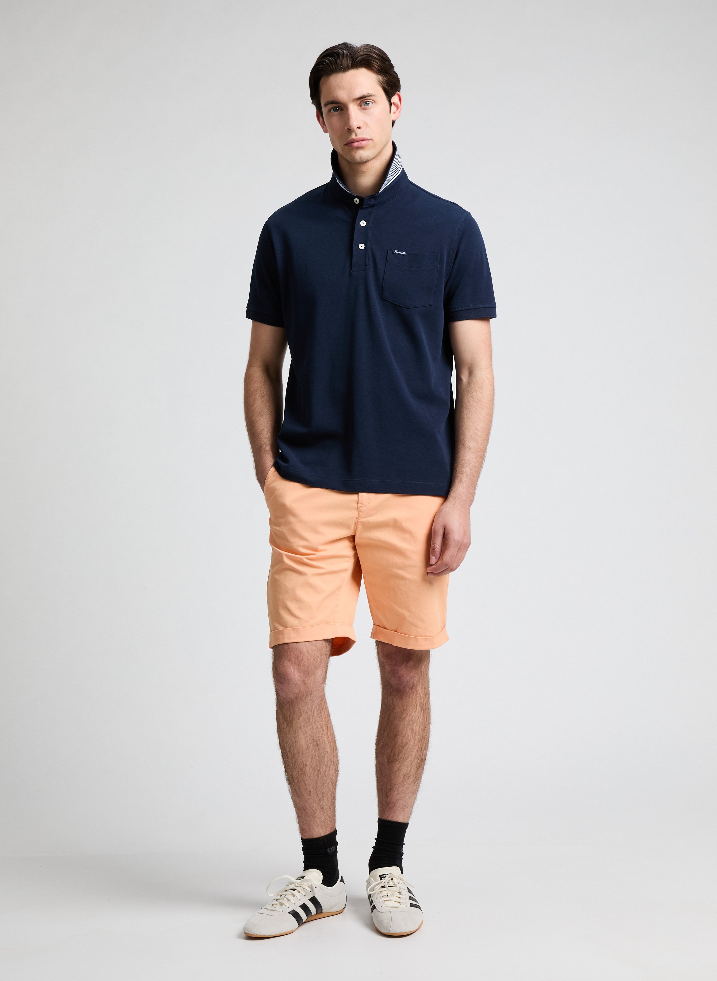  Cotton polo shirt  FACONNABLE Blue