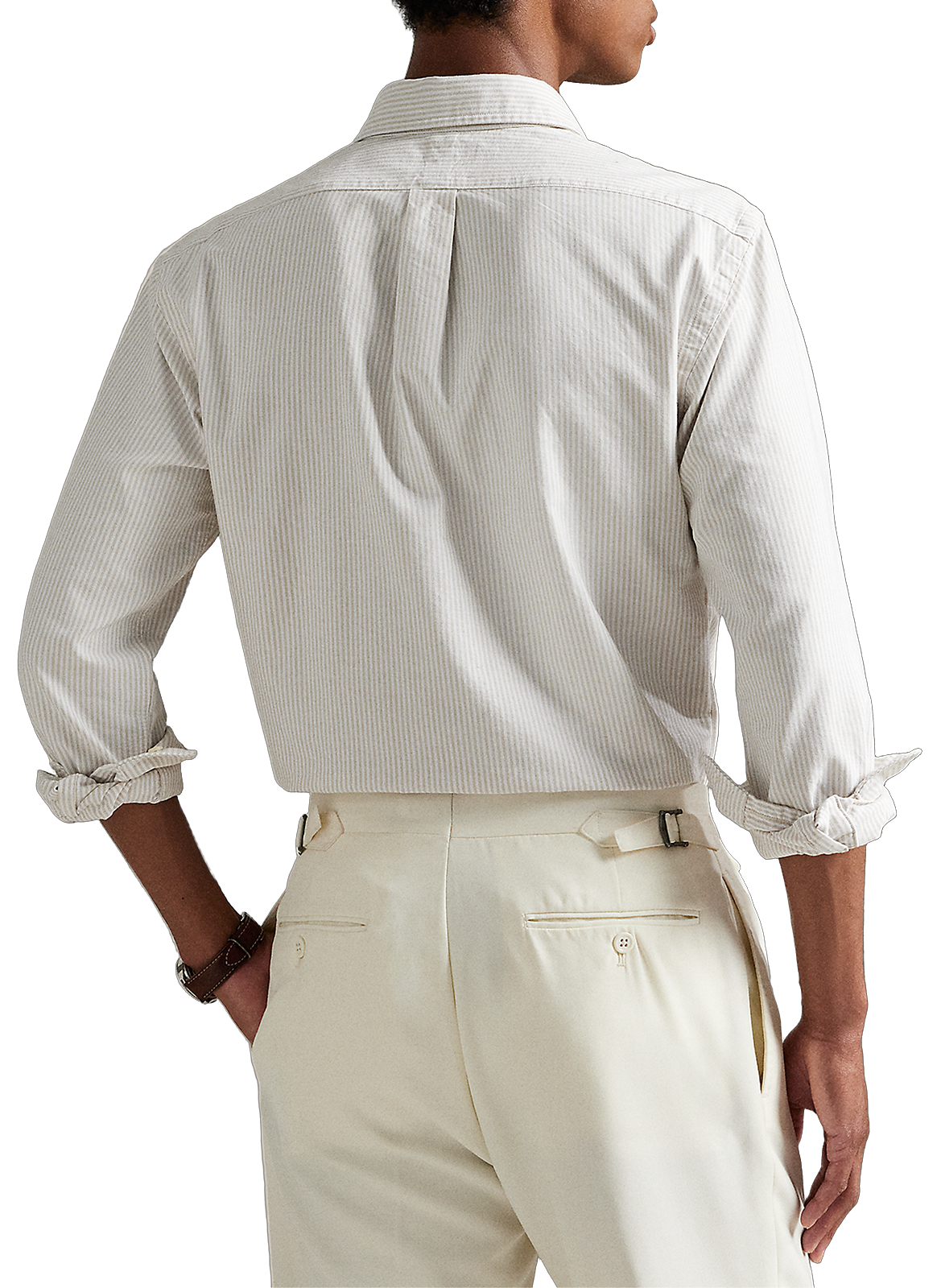 Striped cotton Shirt POLO RALPH LAUREN Khaki