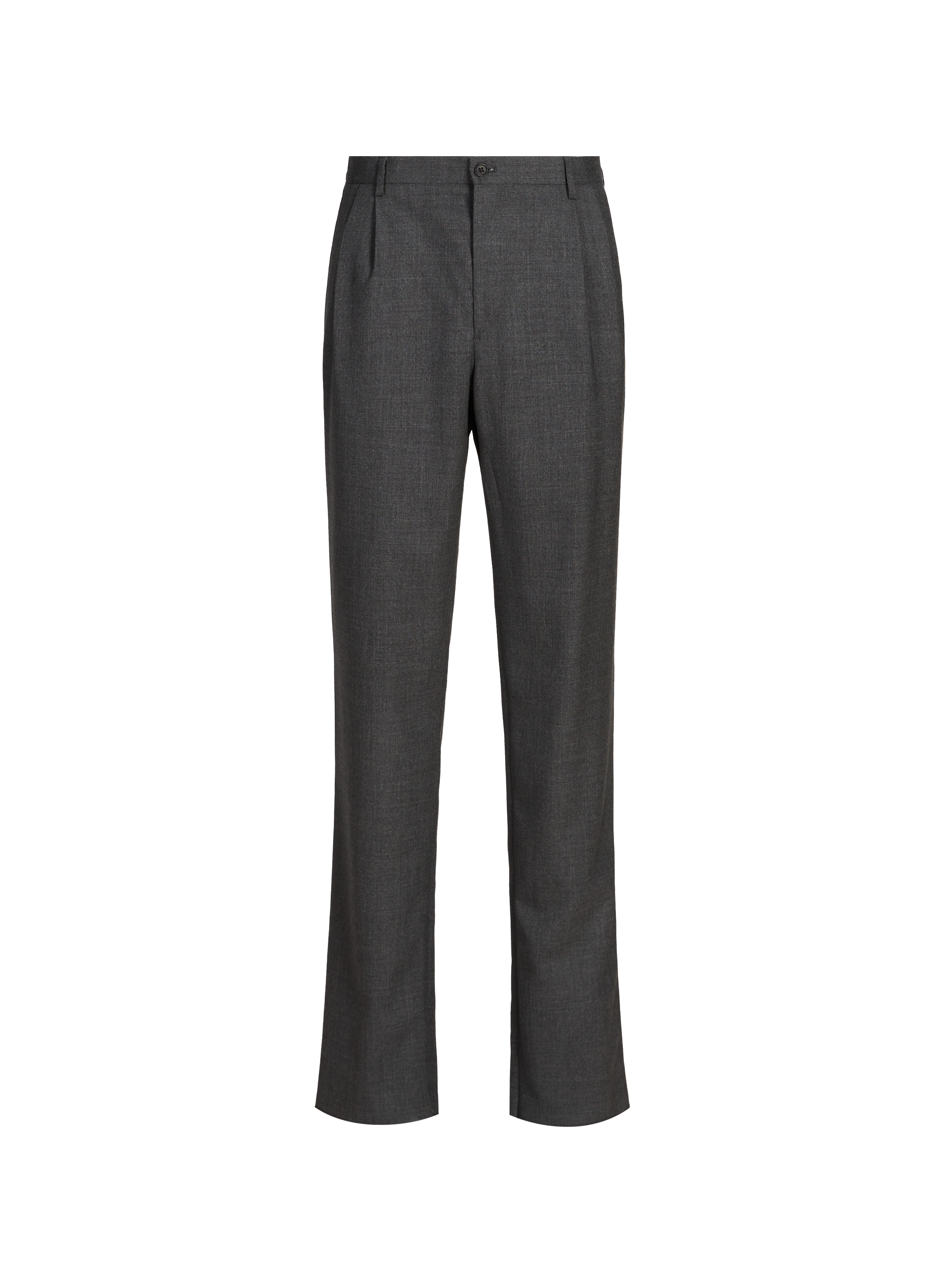 Wide leg wool trousers SAISON 1865 Grey
