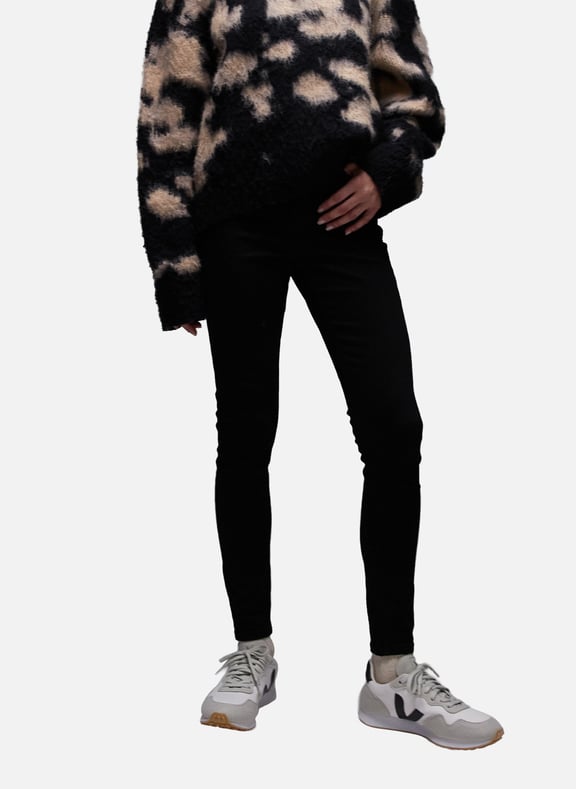 Jean slim en coton mélangé Bleu by TOPSHOP TOPSHOP Jean slim en coton mélangé Bleu