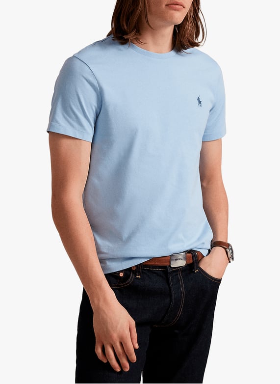 Classic Cotton T-Shirt | Blue by POLO RALPH LAUREN Classic Cotton T-Shirt Blue