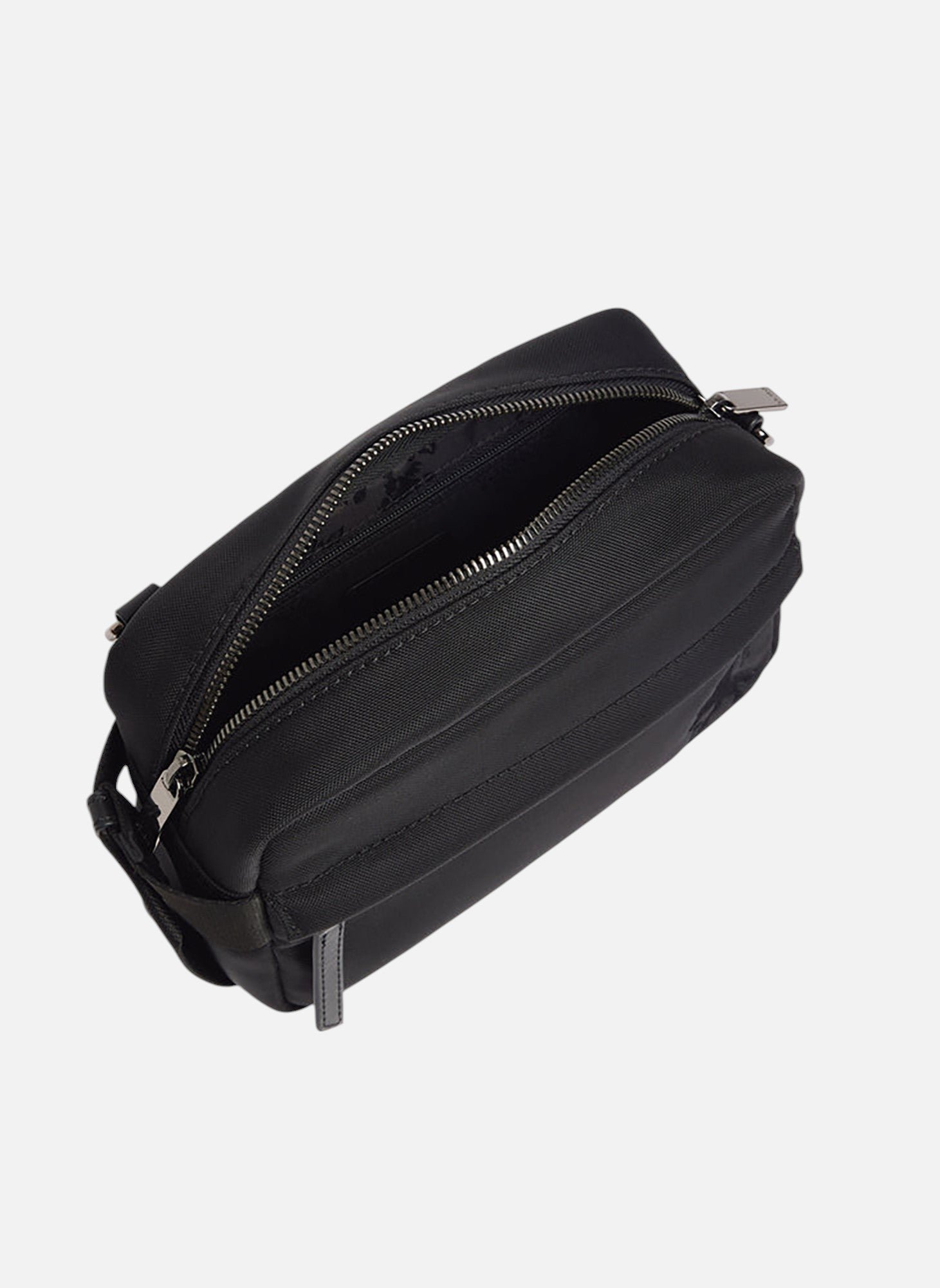 Petit sac bandoulière Noah en toile nylon LE TANNEUR Noir