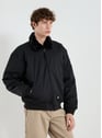 Blouson uni col classique | Noir by DICKIES DICKIES Blouson uni col classique | Noir