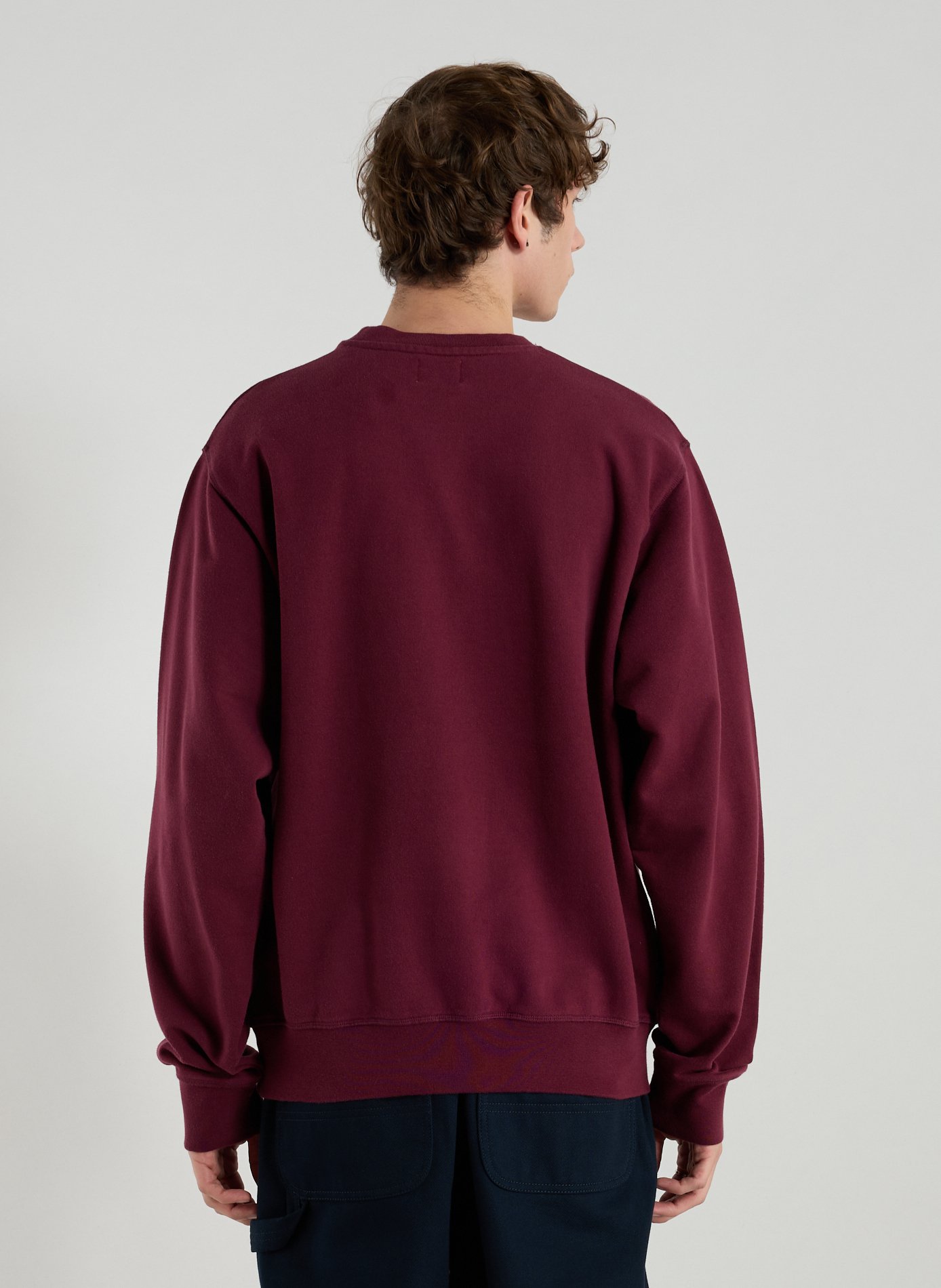 Pull col rond en coton ARTE ANTWERP Rouge