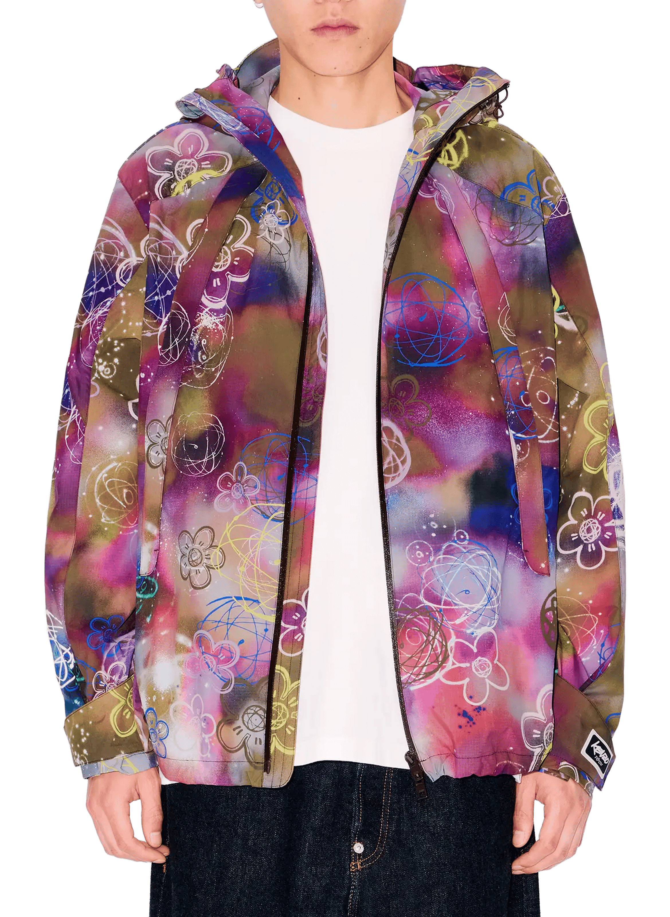 KENZO Veste à motif Multicolore