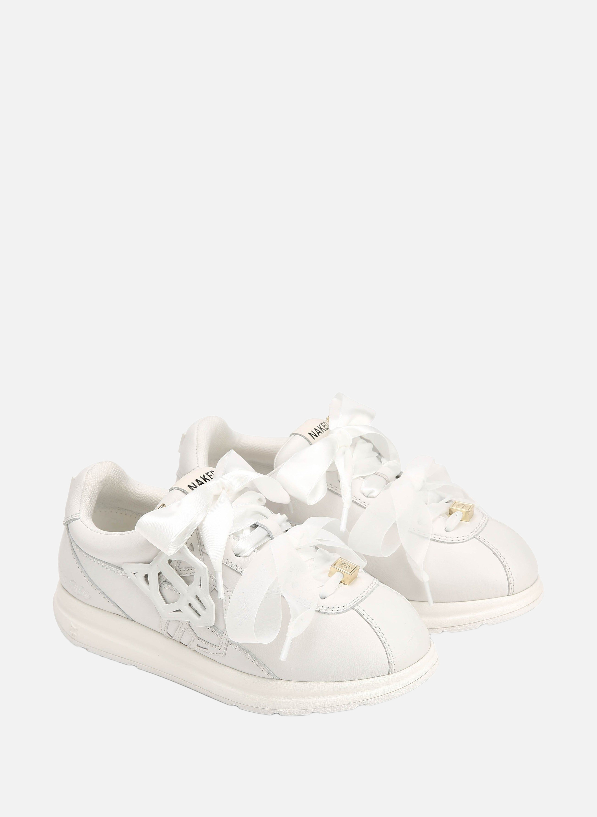 Baskets expense NAKED WOLFE Blanc