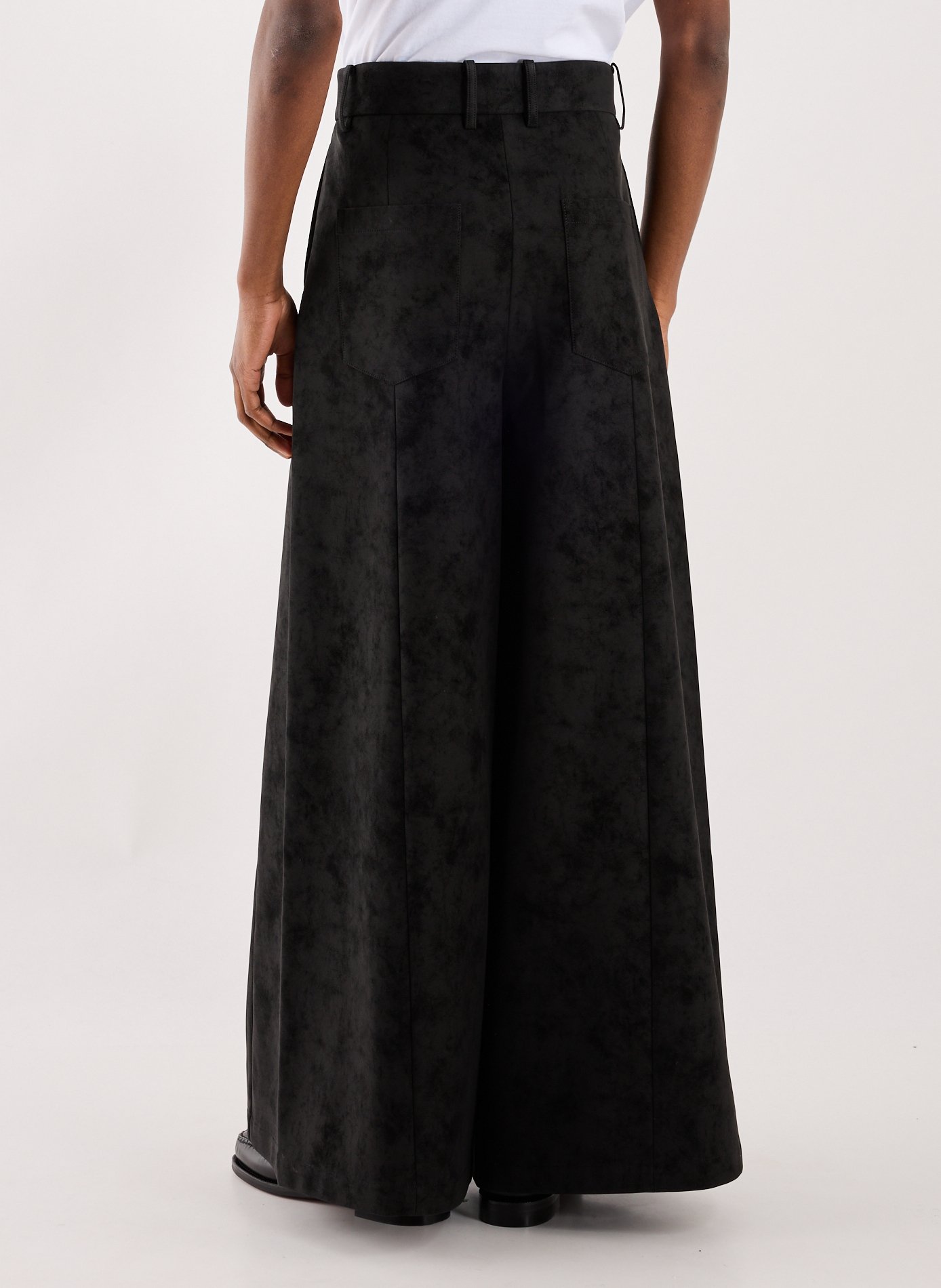 Elasticated trousers SEAN SUEN Black