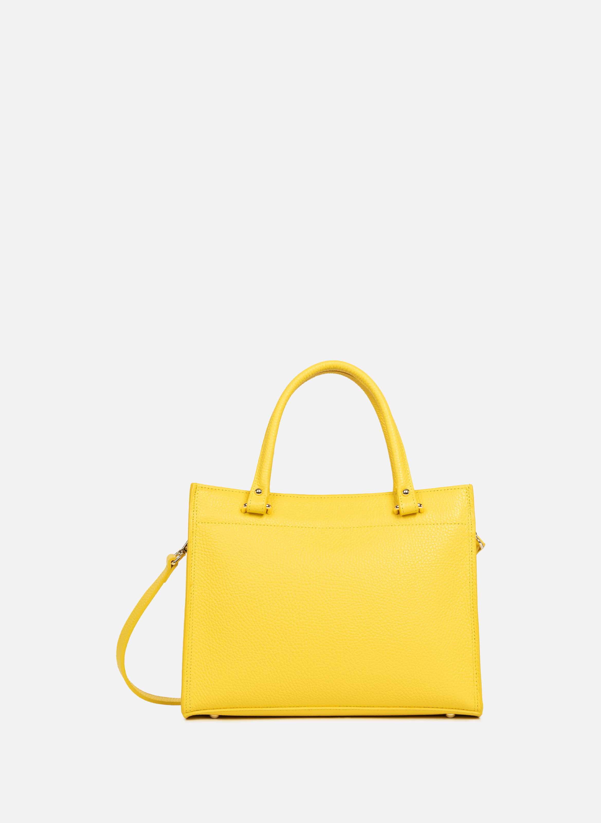M handbag - Foulonné Double LANCASTER Yellow