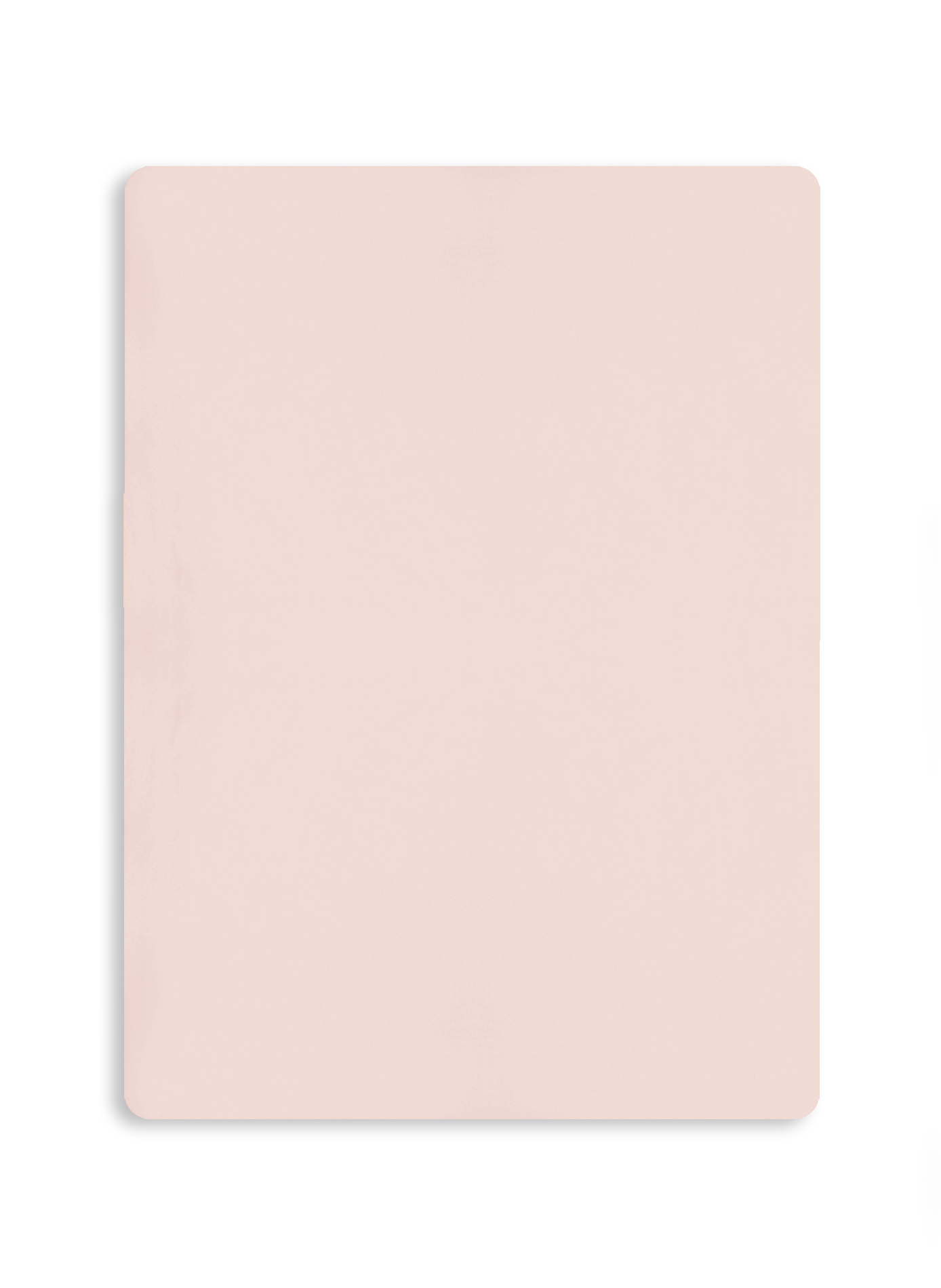 AU PRINTEMPS PARIS Drap plat en satin de coton Rose