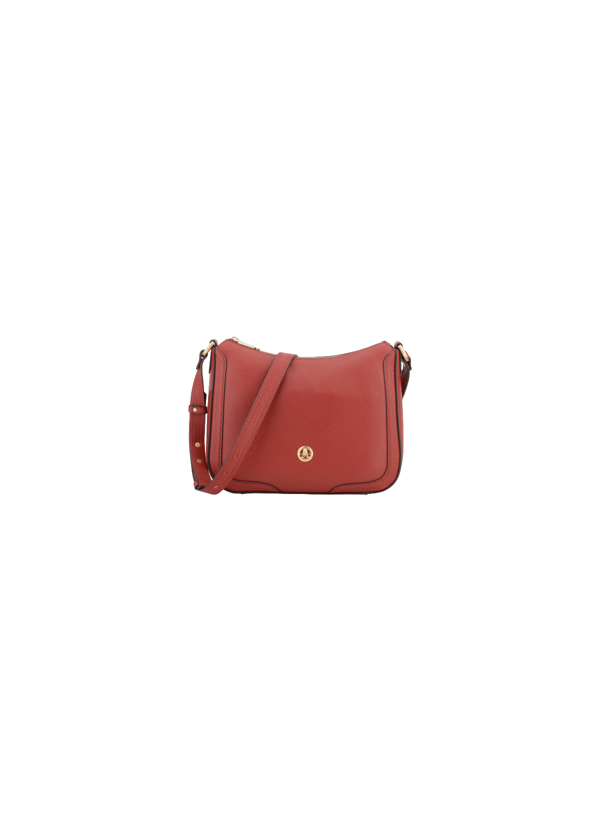 Image | sac besace en cuir de vachette  Rouge