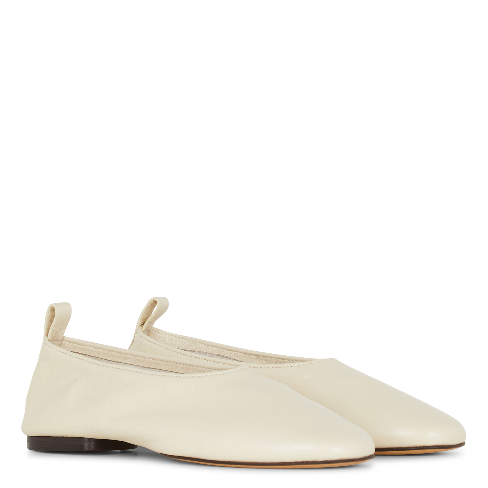 Ballerines en cuir Bala SOEUR Beige