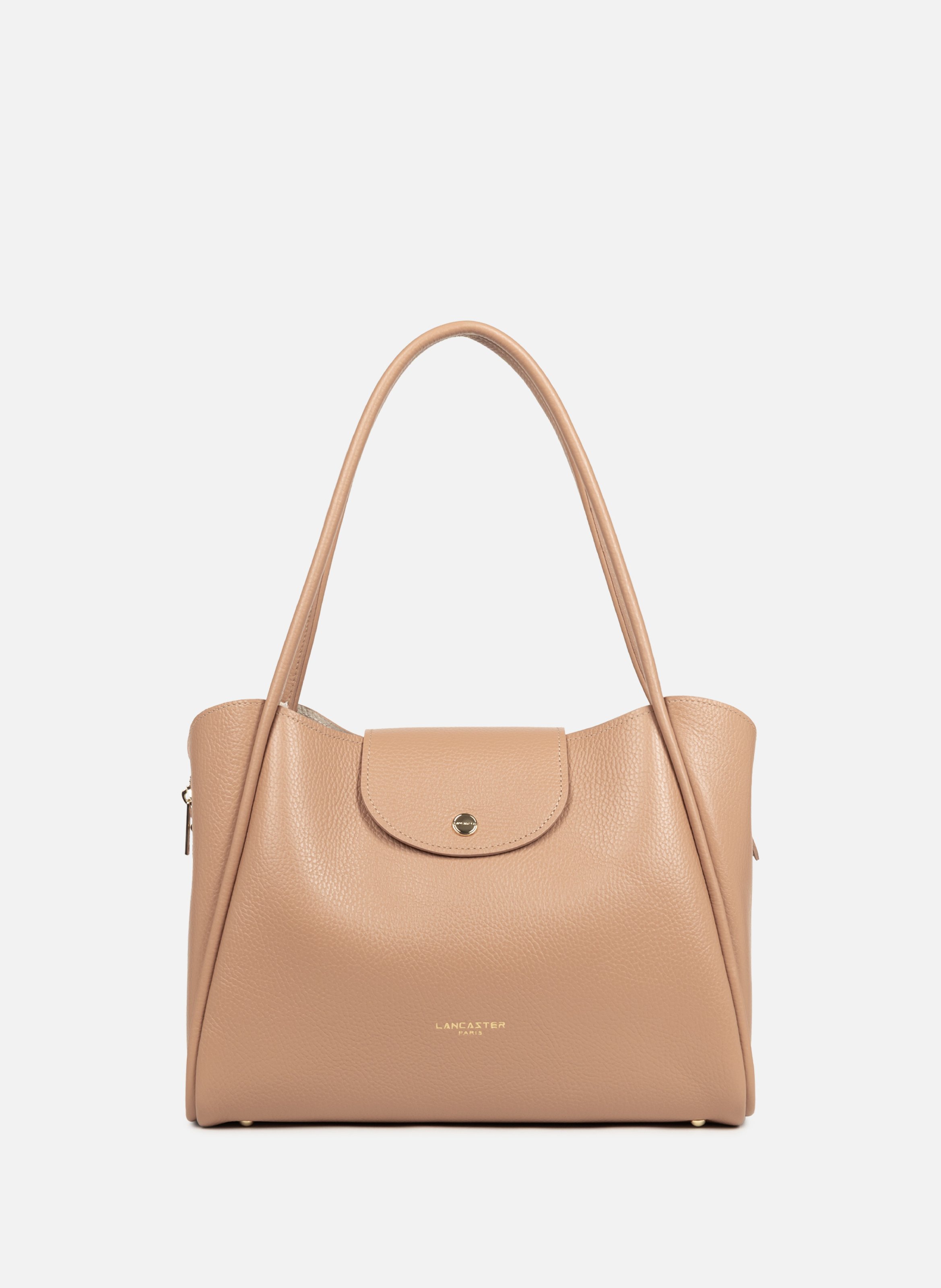 Tote bag - ida double LANCASTER Beige