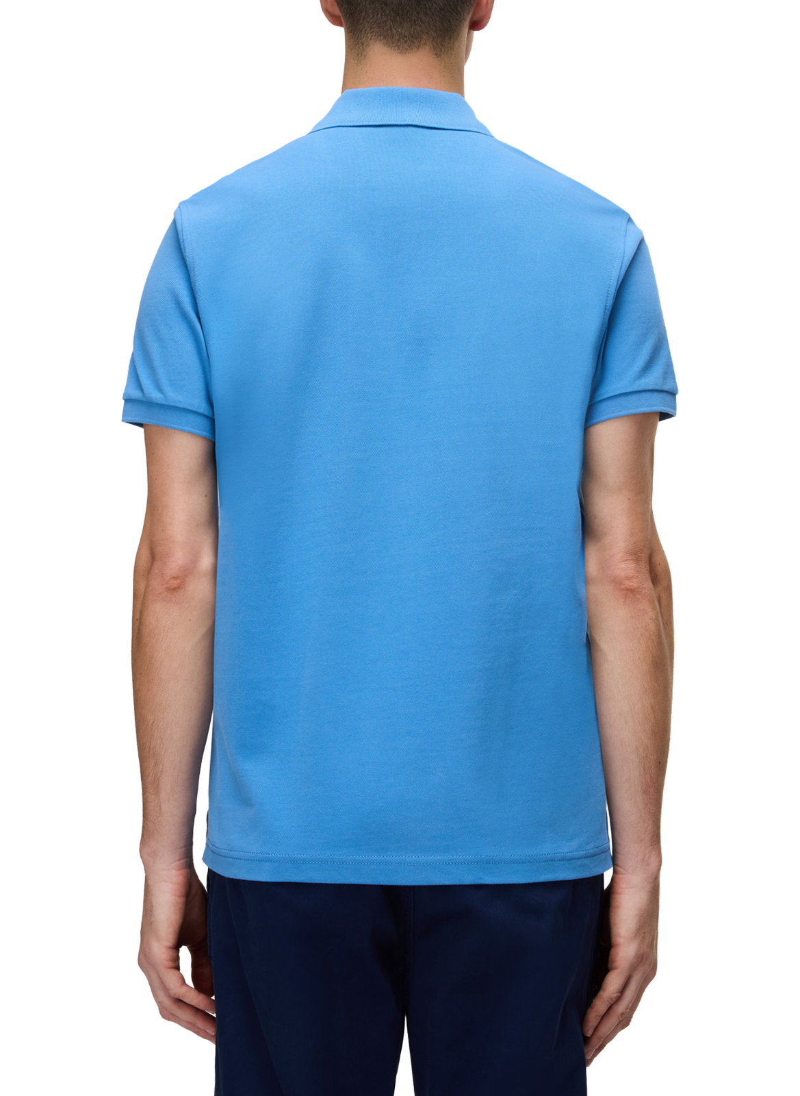 Polo droit à logo Clanis en coton NAPAPIJRI Bleu