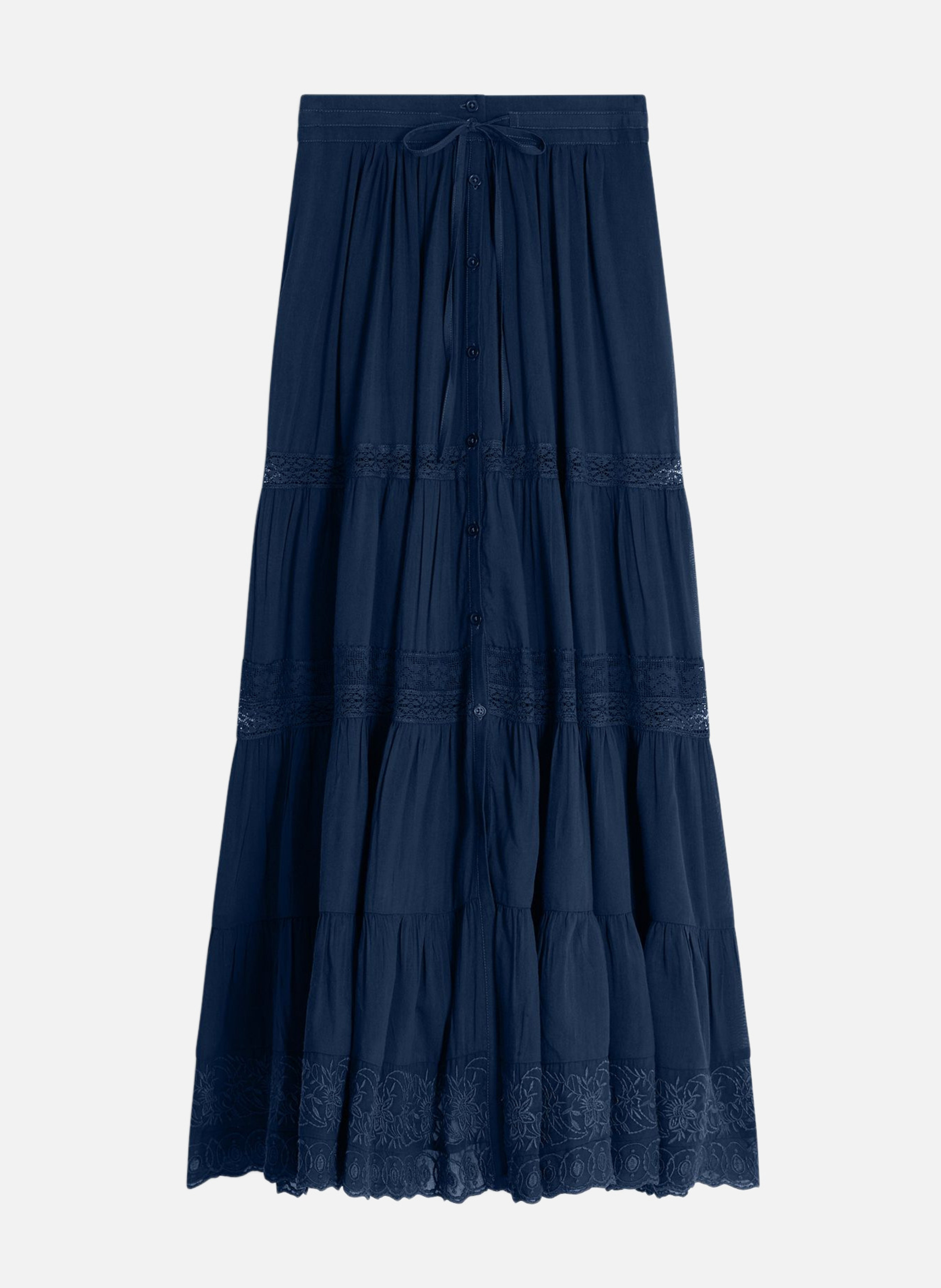 Jupe caravelle VANESSA BRUNO Bleu