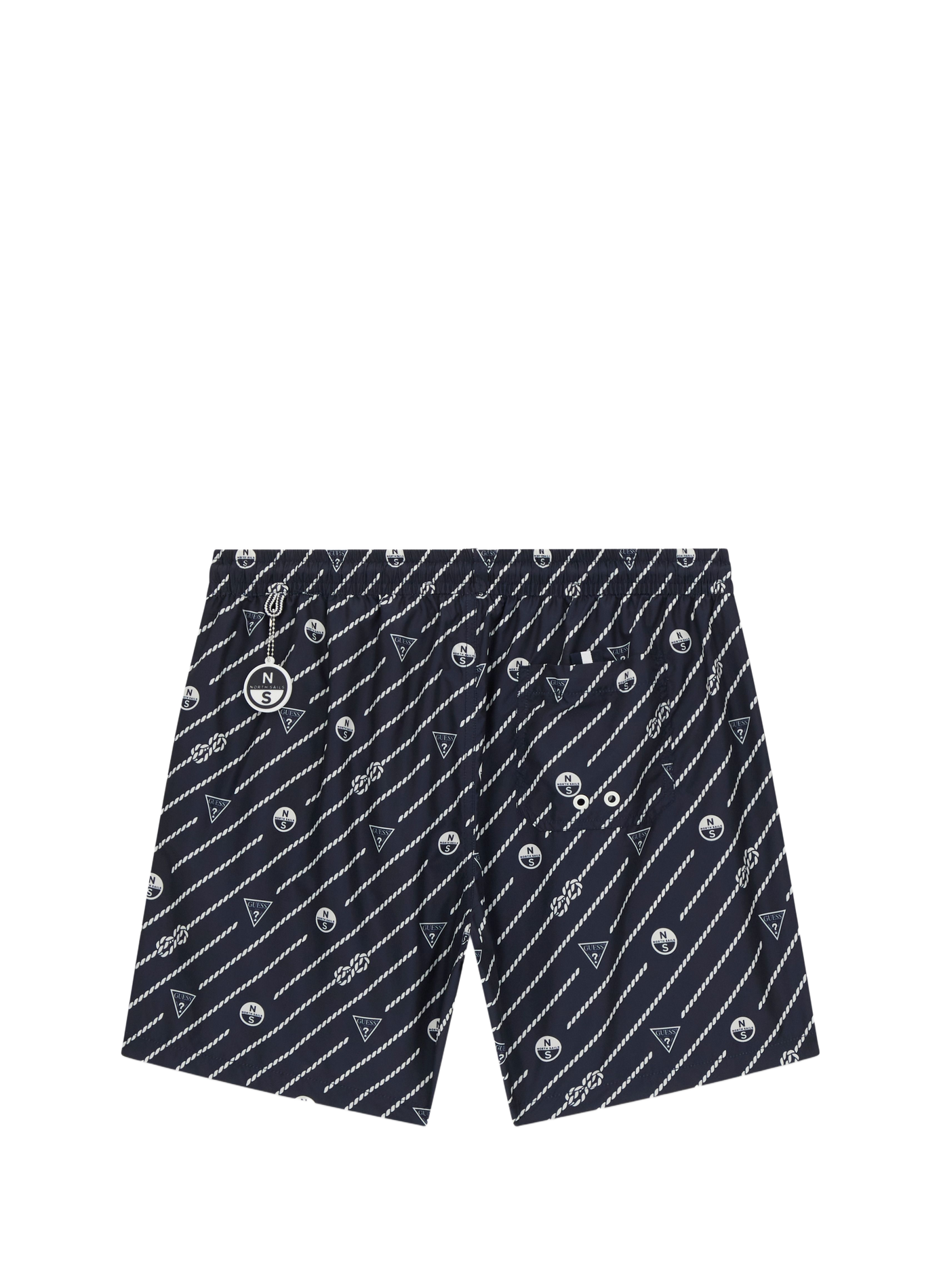 Logo swim shorts GUESS Blue