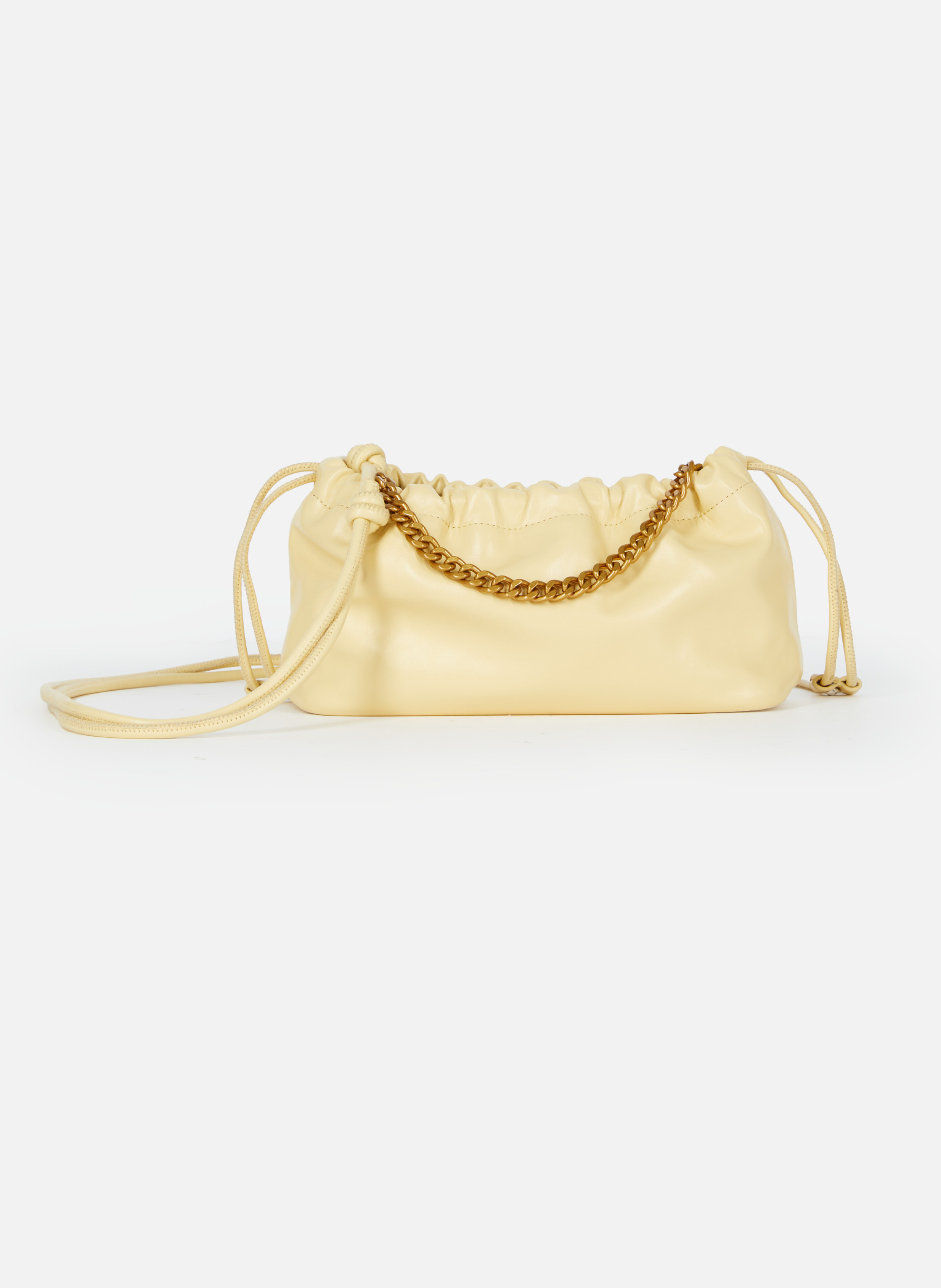 Sac taylor en cuir recyclé  Jaune