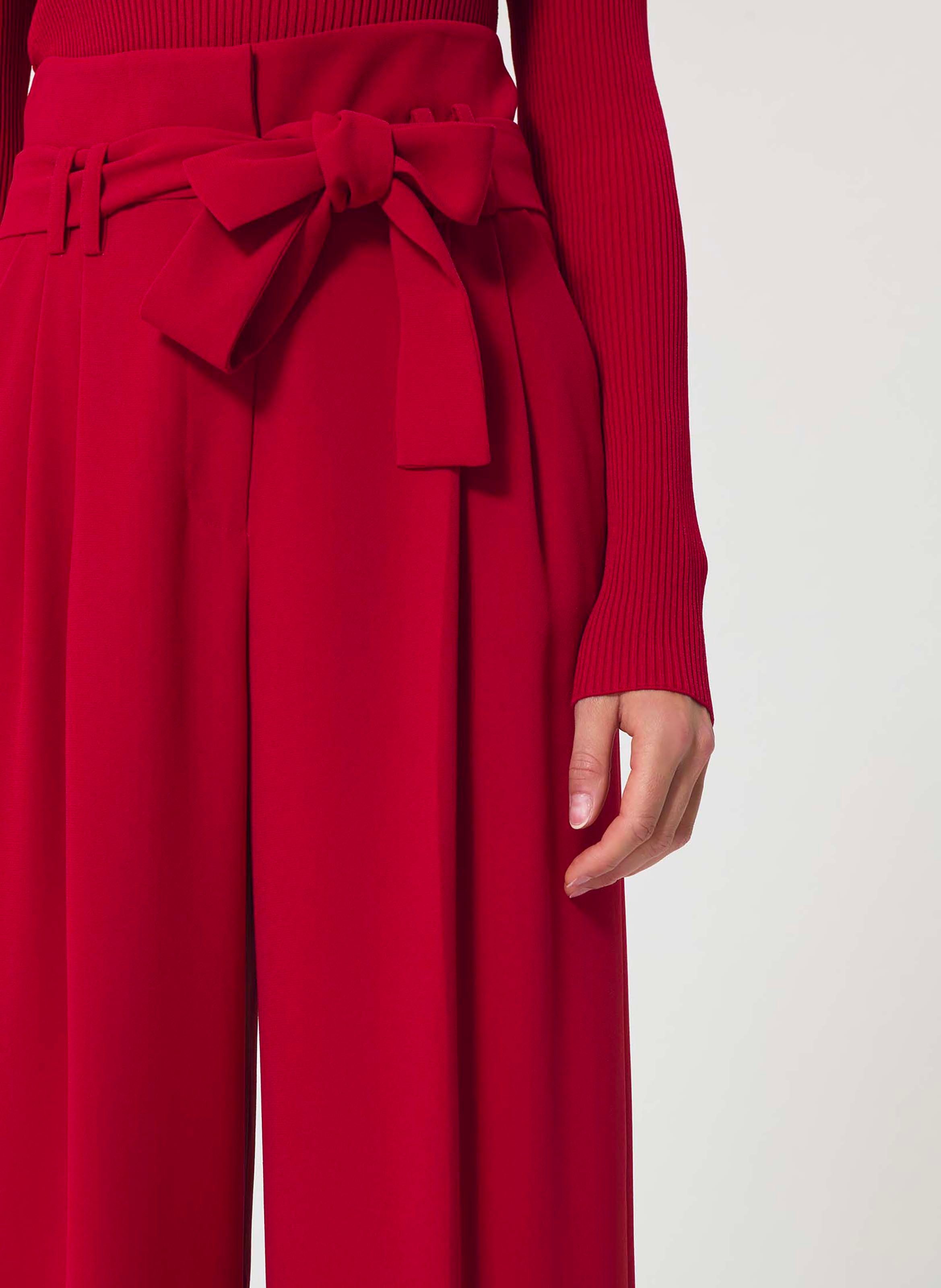 Pantalon pia TARA JARMON Rouge