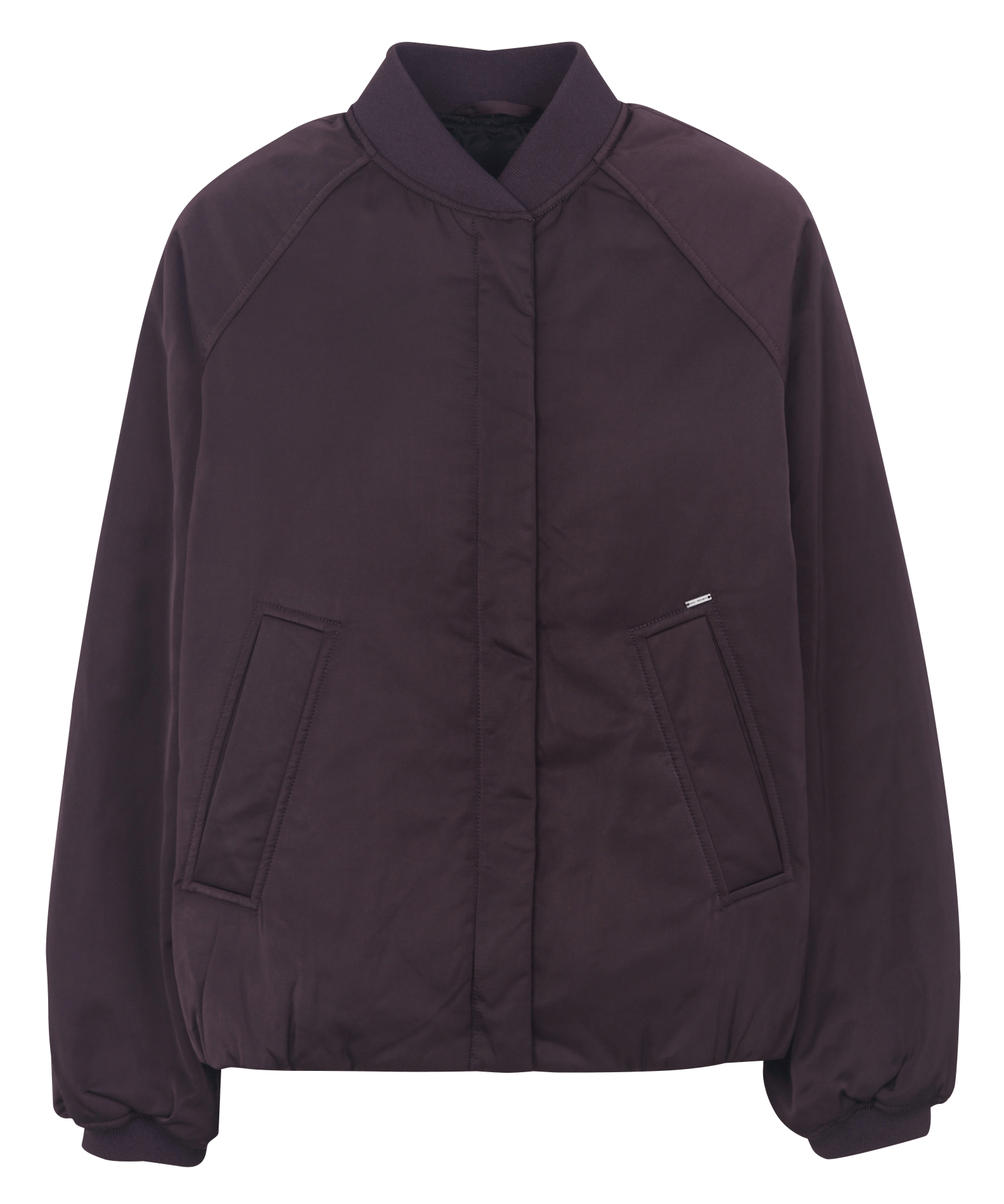 Veste oversize unie manches longues IKKS Violet