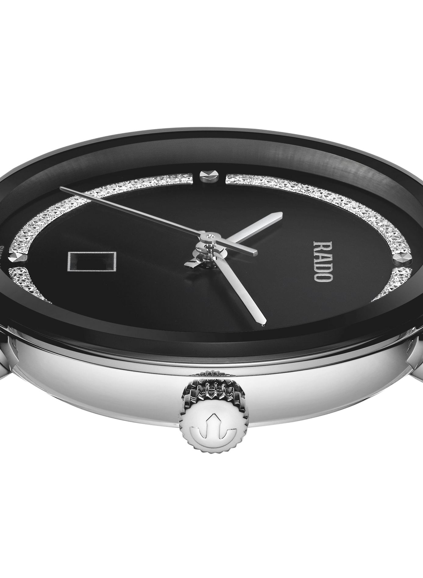 Montre quartz Florence en acier inoxydable RADO Noir