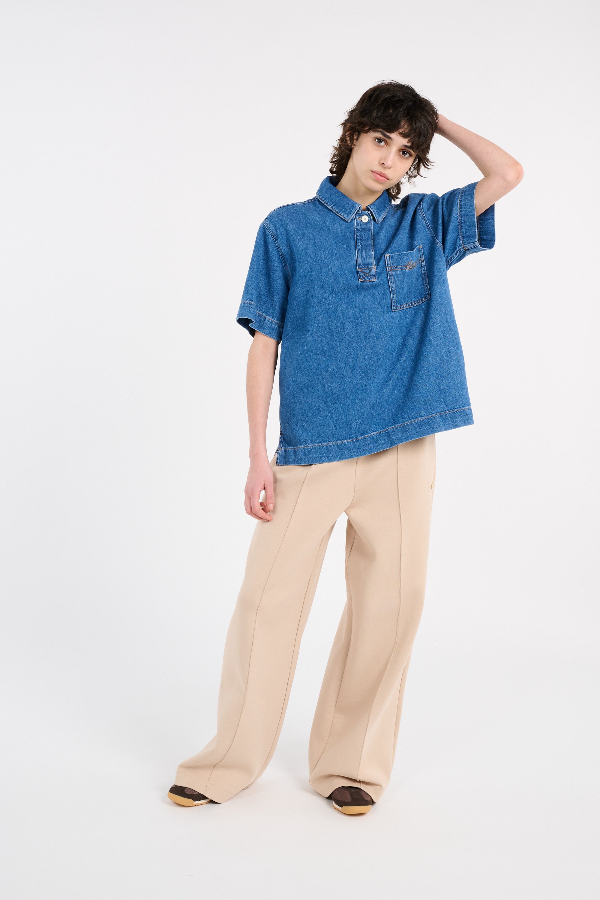 Polo LACOSTE Bleu