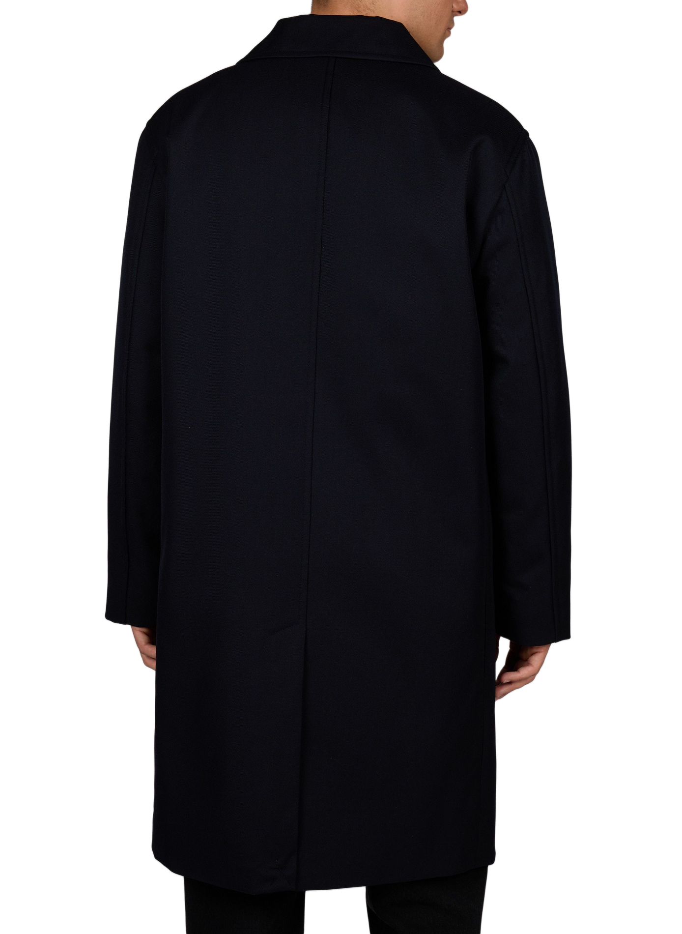 Oversized parka met klassieke kraag A.P.C. Blauw