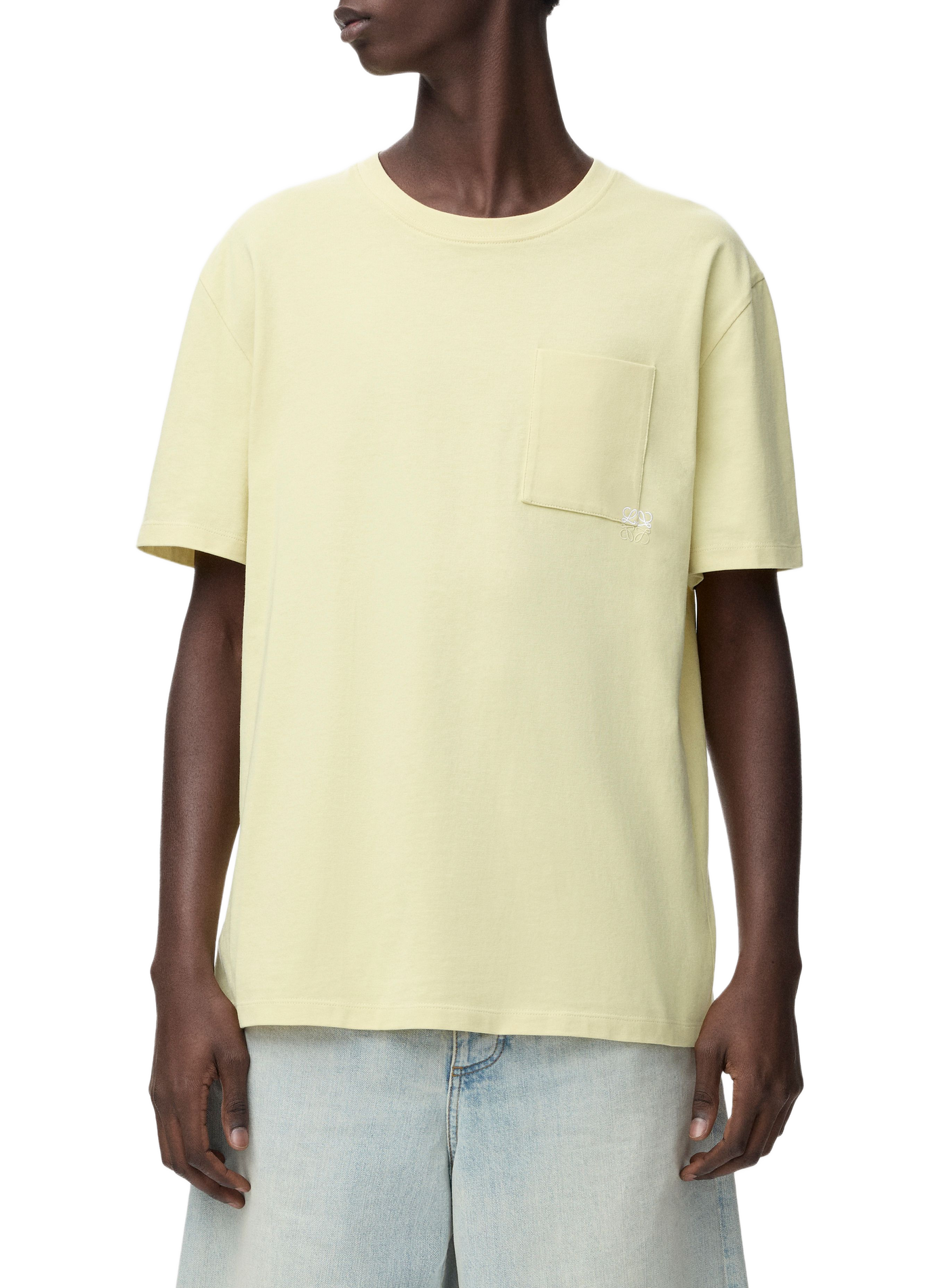T-shirt décontracté en coton LOEWE Jaune