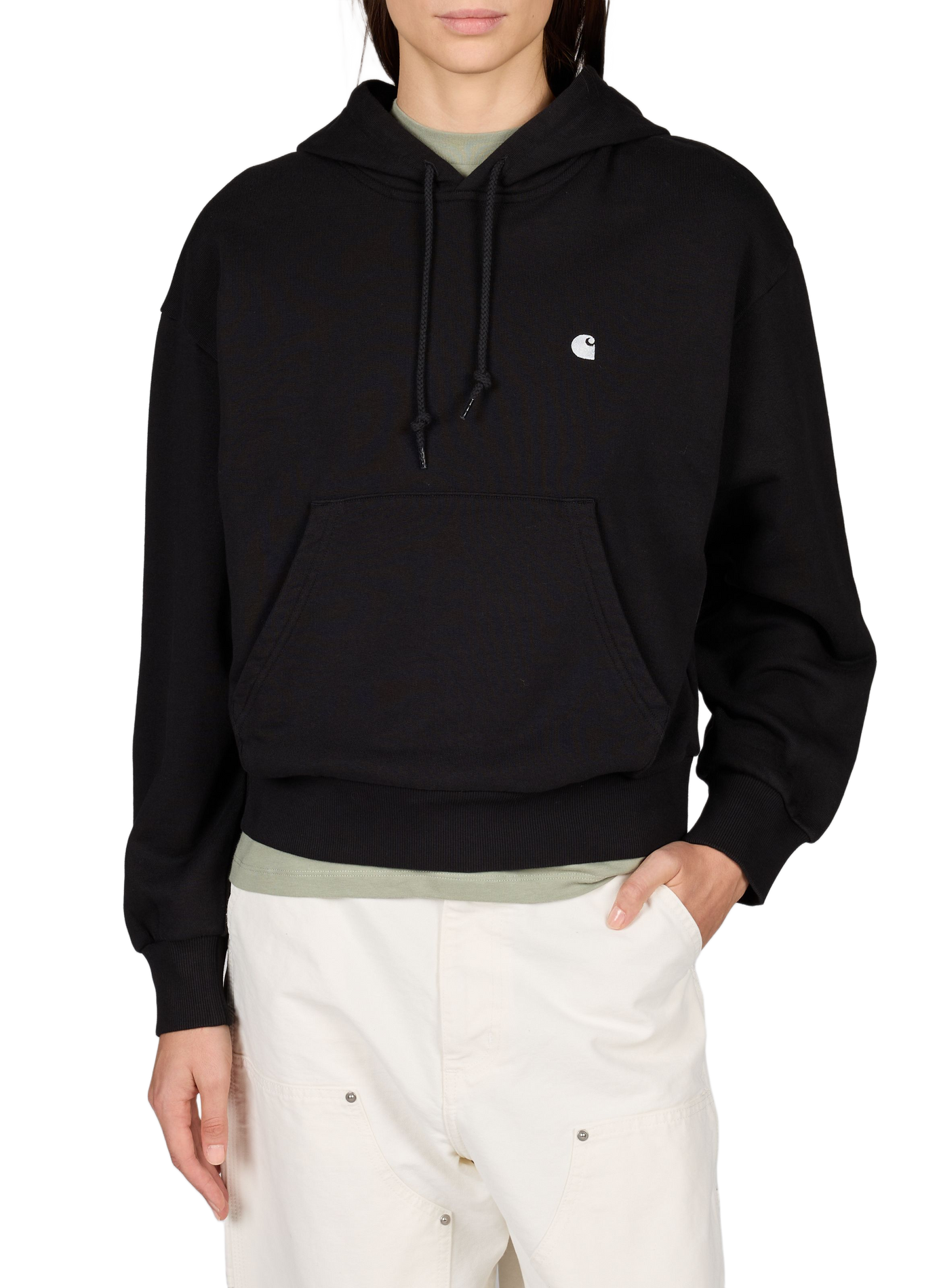 Cotton Hooded Sweatshirt CARHARTT WIP Black