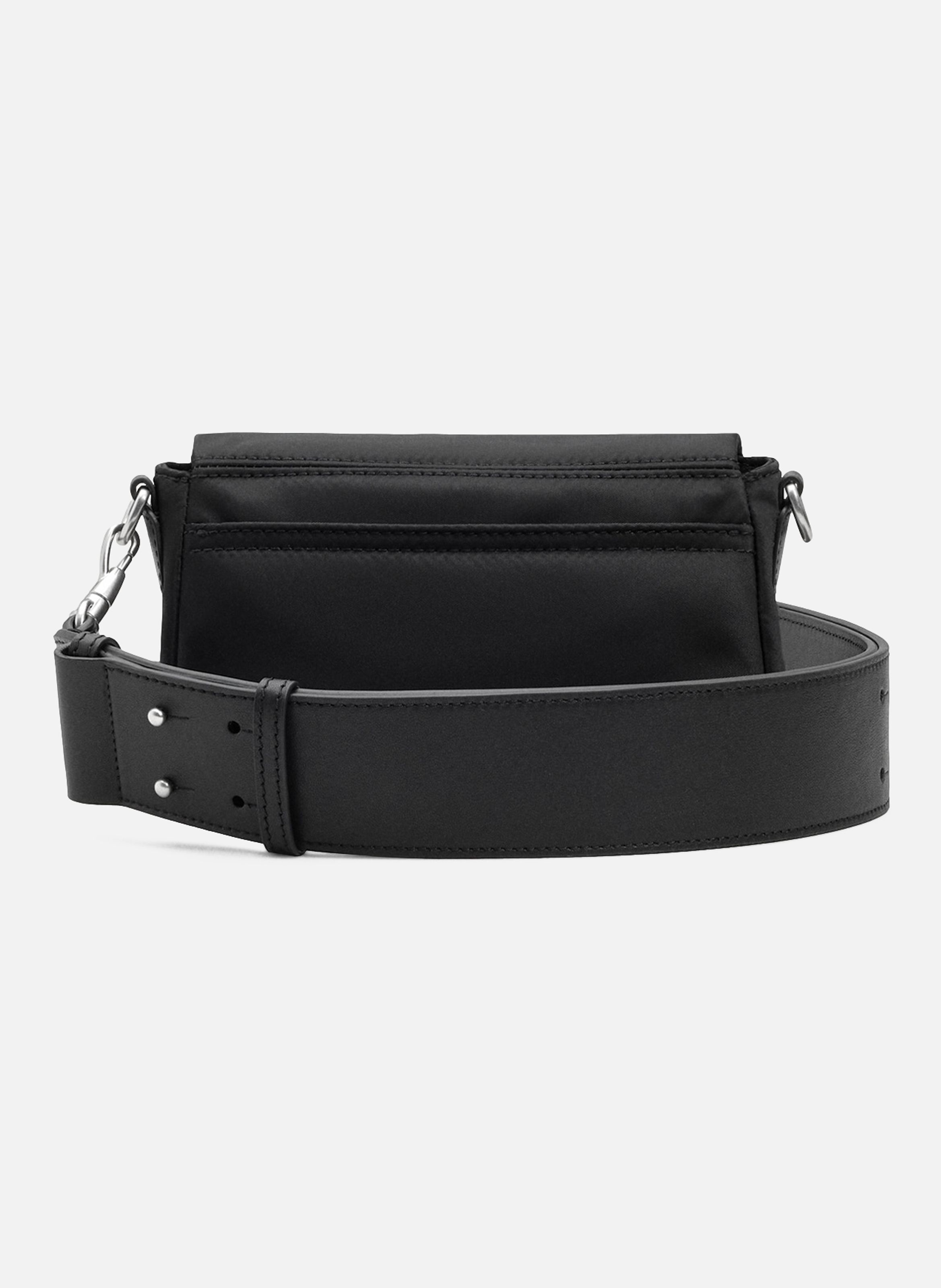 Sac lunch box marcel en nylon ouatiné unisexe AMI PARIS Noir