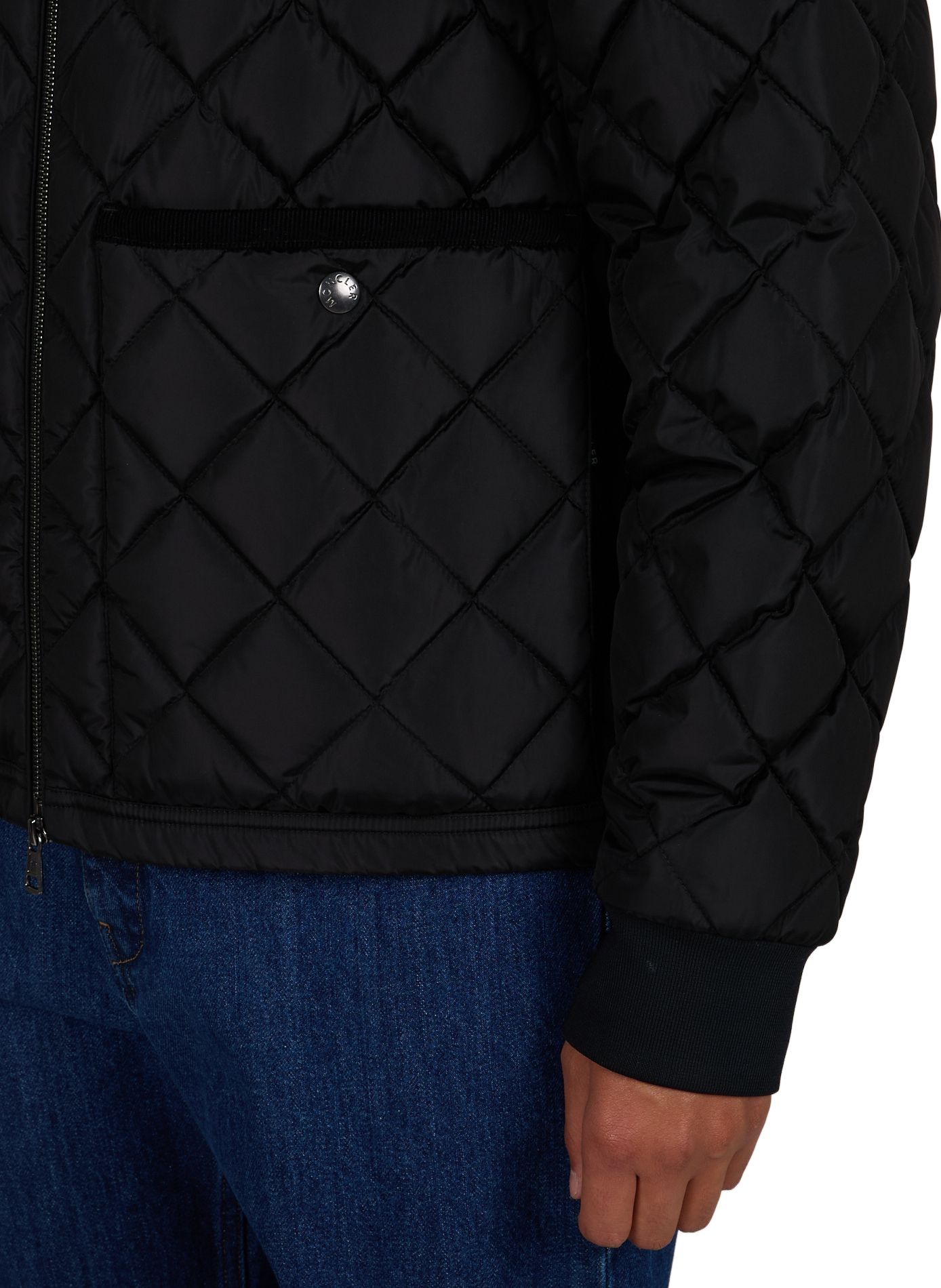 Veste ECLAL zippée matelassée  MONCLER Schwarz
