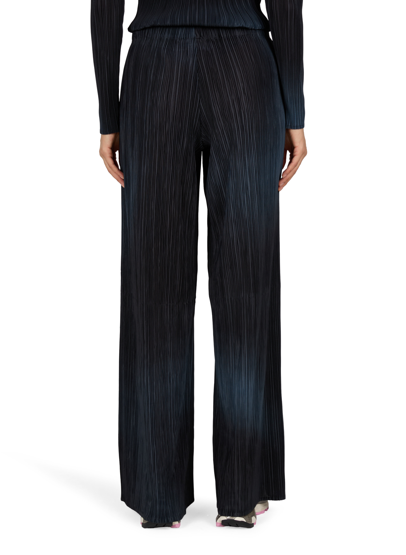 Whisper pleated trousers Maro THINKING MU Blue
