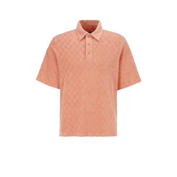 Polo en coton mélangé