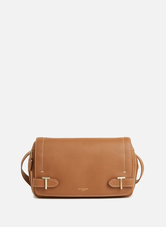 Simone shoulder bag in grained leather LE TANNEUR