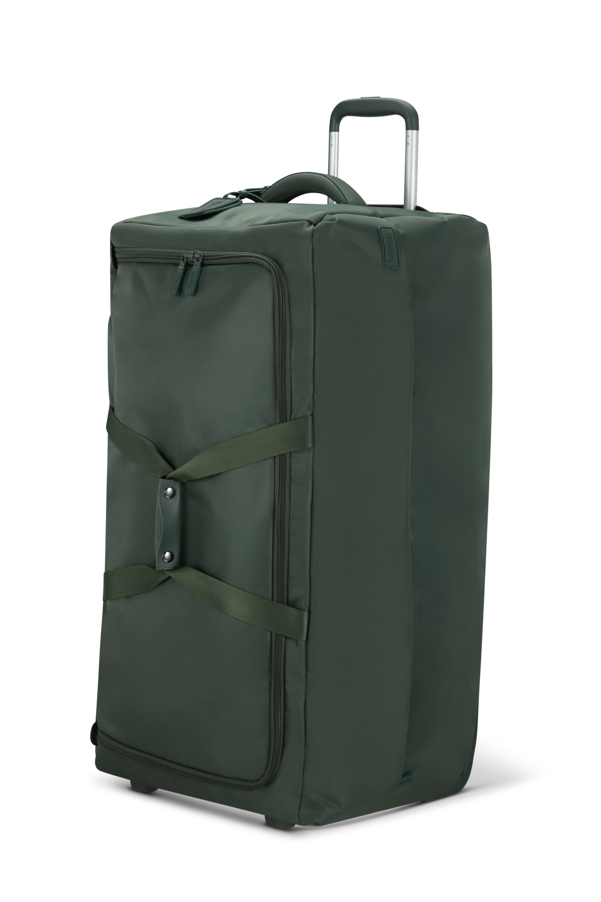 Foldable plume sac de voyage à roues taille xl LIPAULT PARIS Kaki