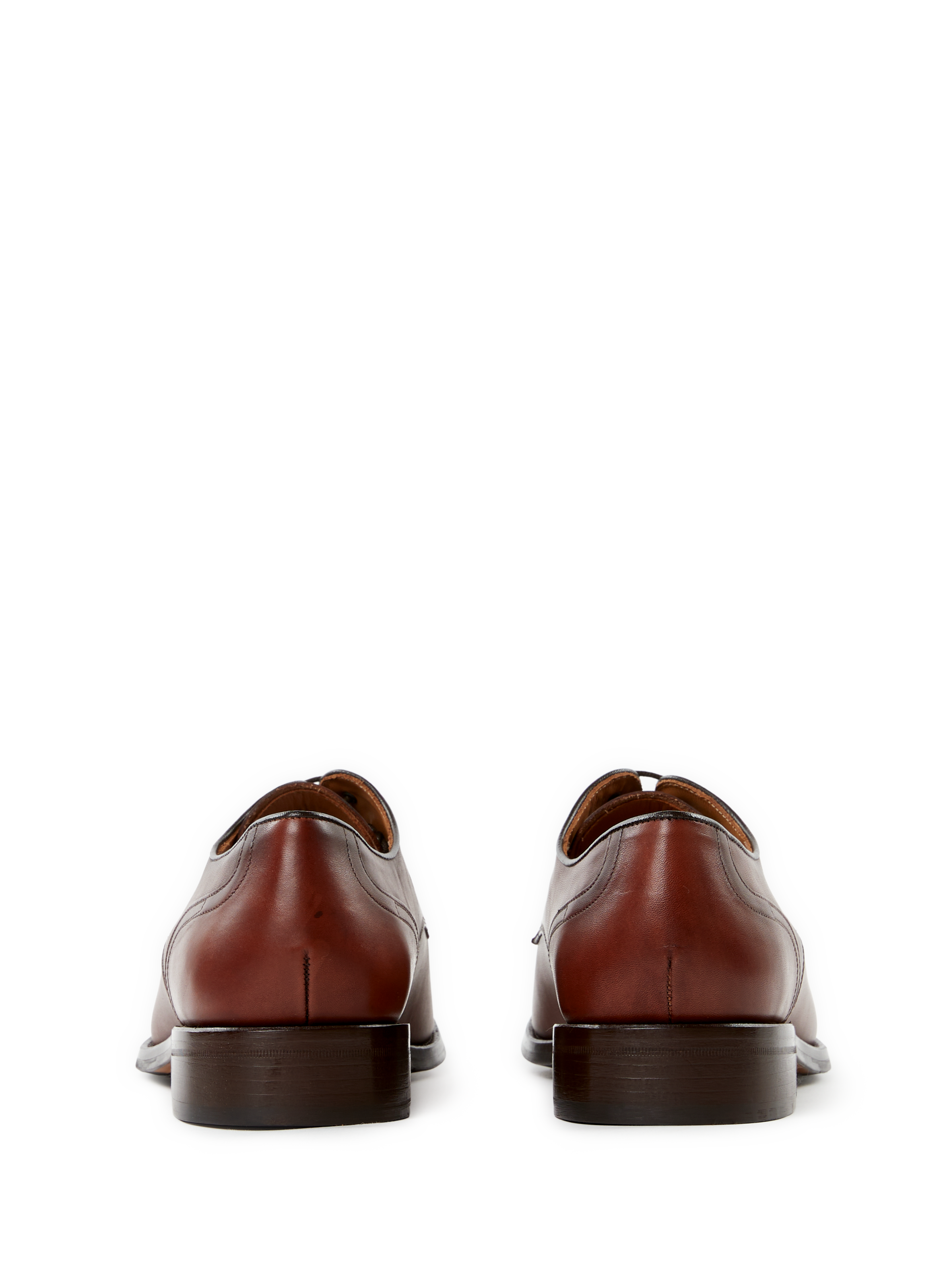 Derbies en cuir  HACKETT Marron