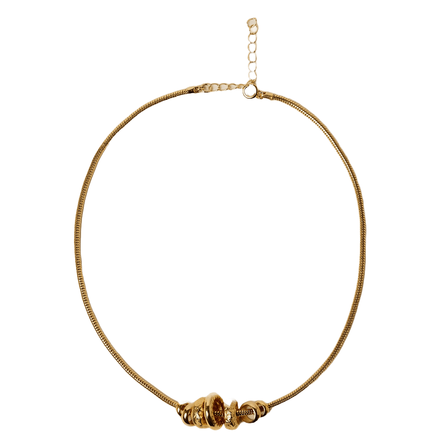 Collier avec anneaux jaya SESSUN Doré