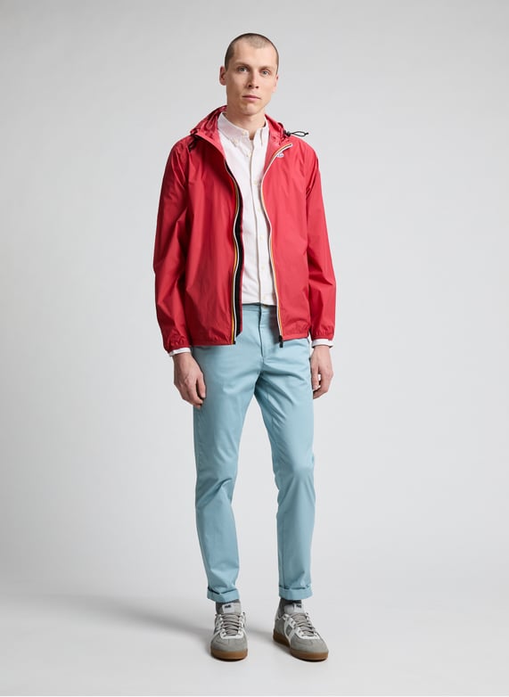 Blouson Le vrai Claude 4.0 | Rouge by K-WAY Blouson Le vrai Claude 4.0 Rouge