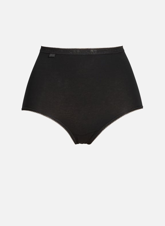 Set of 4 plain panties Black by SLOGGI SLOGGI Set of 4 plain panties Black